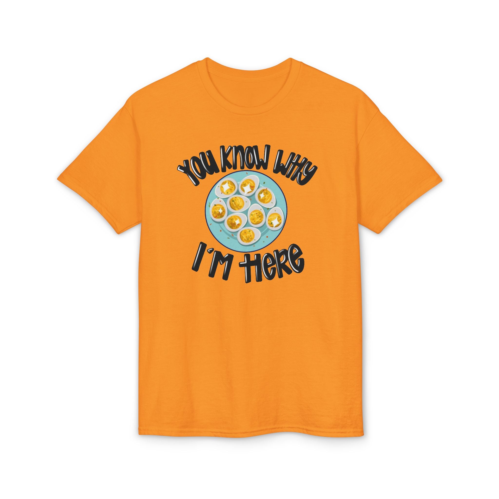 You Know Why I’m Here Gildan unisex T-Shirt