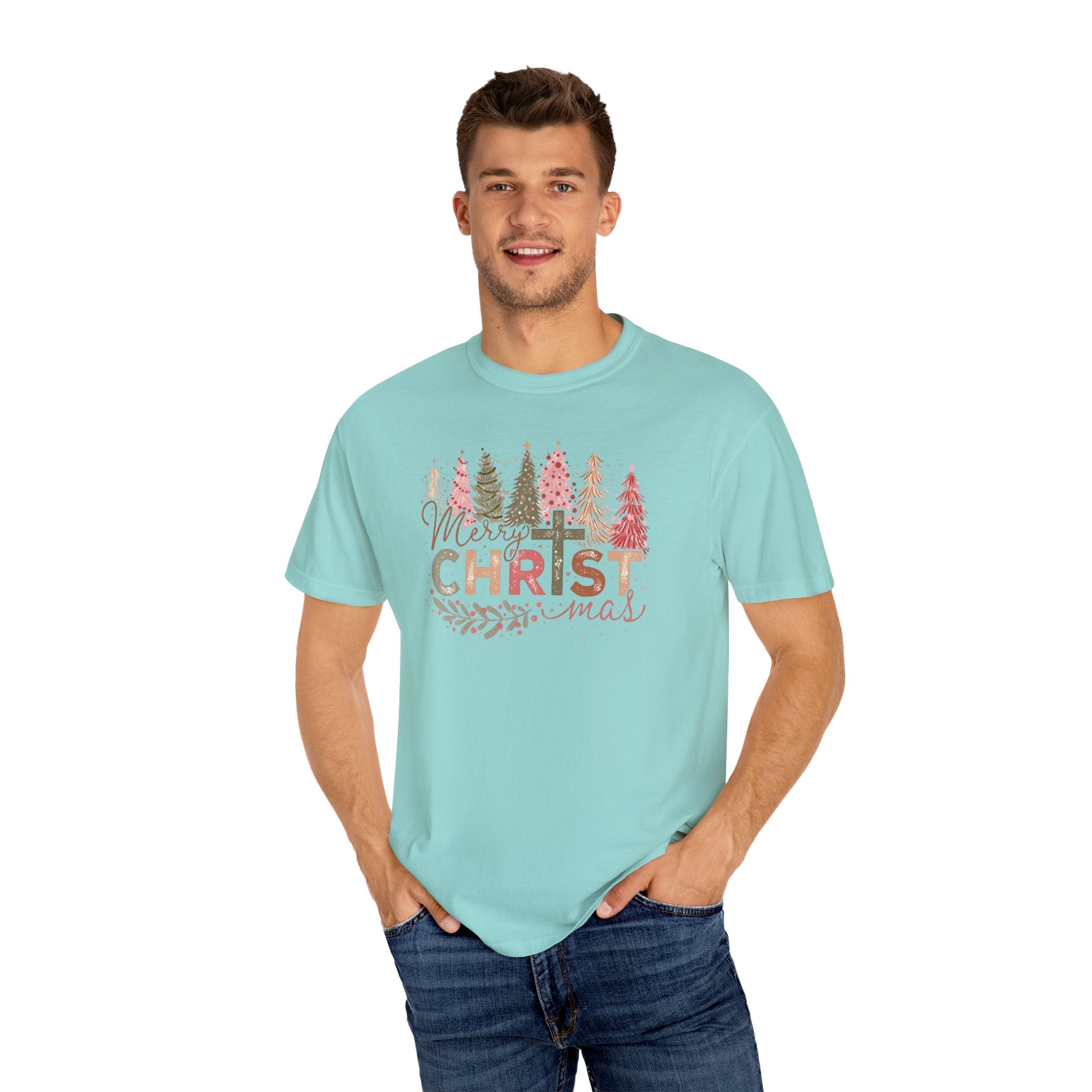 Merry Christmas Cross Unisex T-Shirt