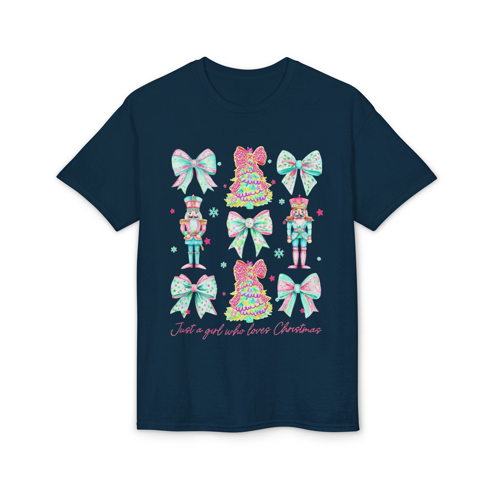 Just a Girl Who Loves Christmas Gildan unisex T-Shirt