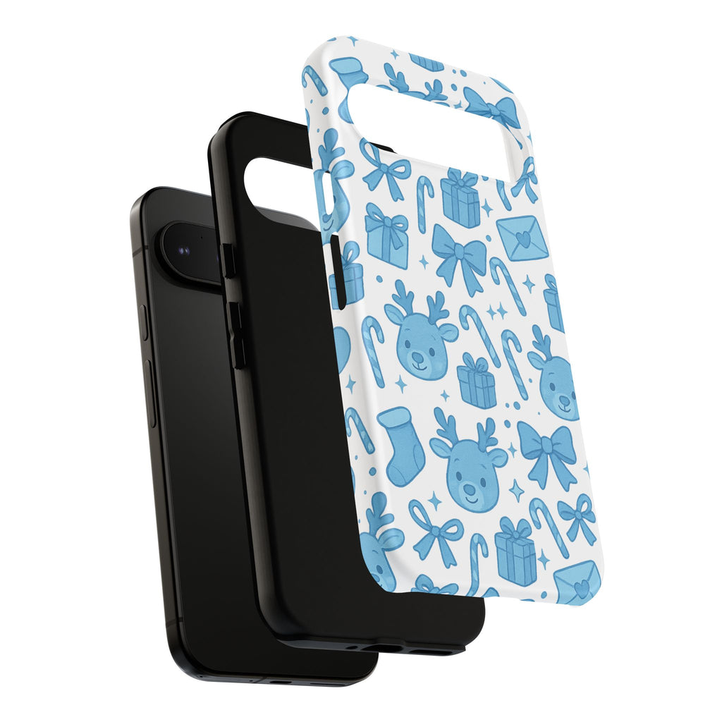 Cute Blue Christmas Phone Case