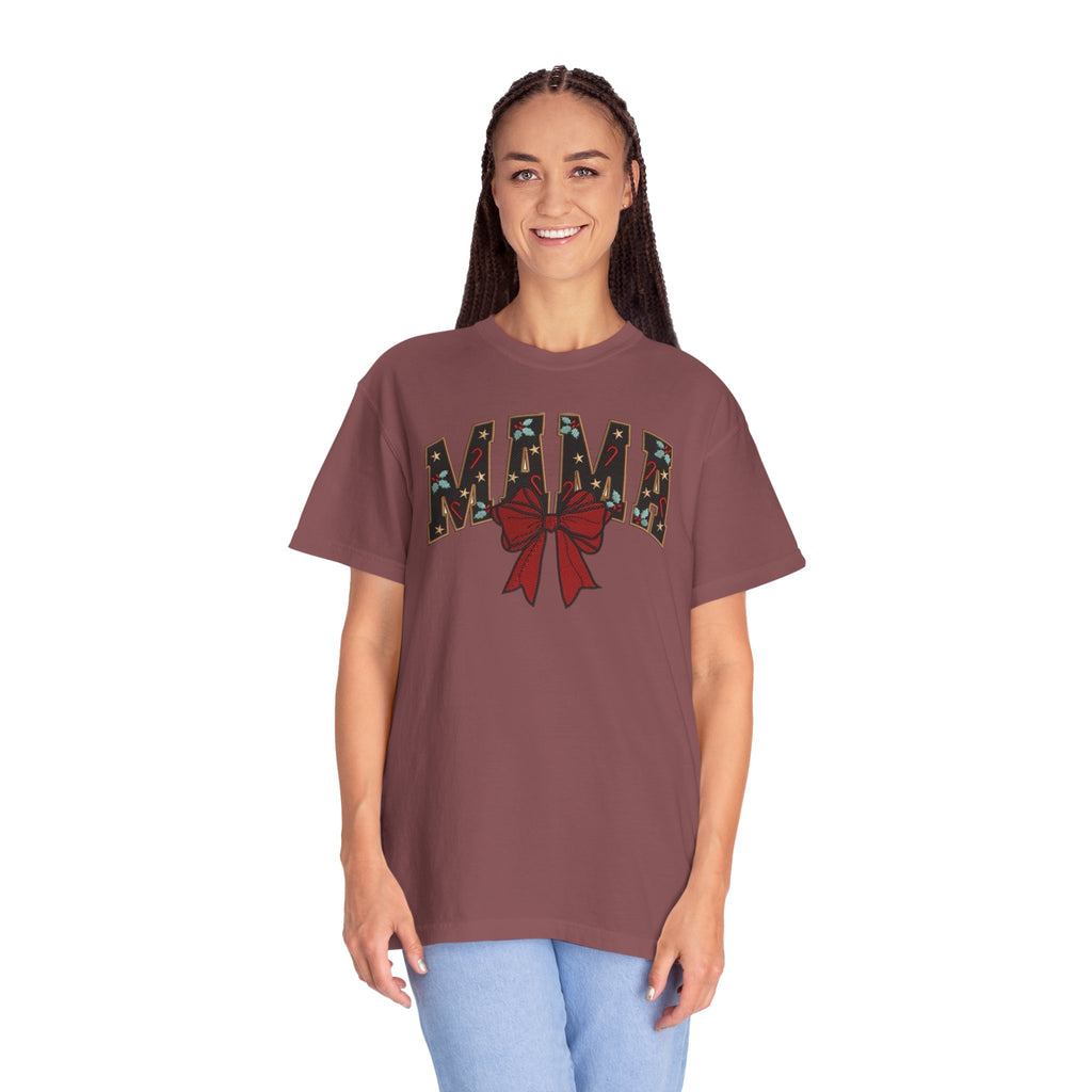Festive Mama Bow Unisex T-Shirt