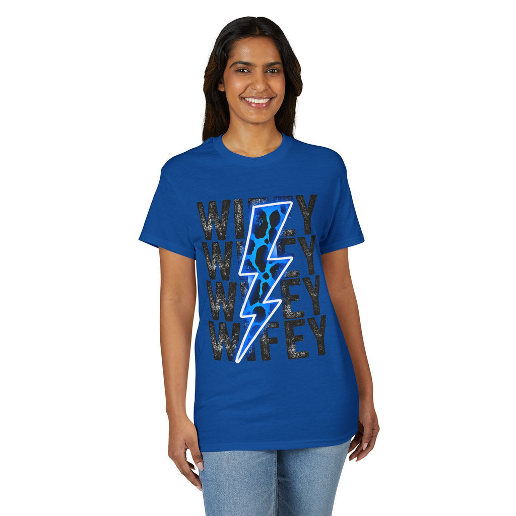 Blue Wifey Gildan unisex T-Shirt