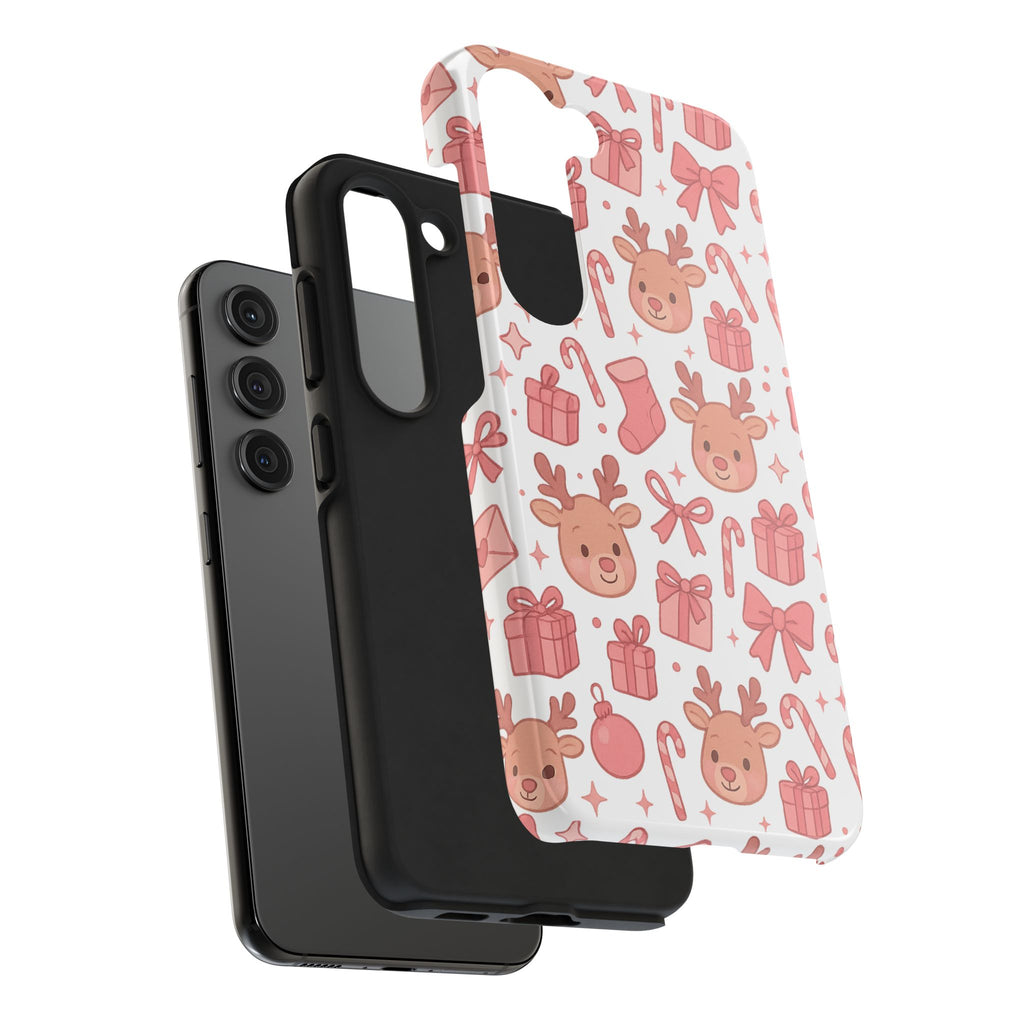 Cute Pink Christmas Phone Case