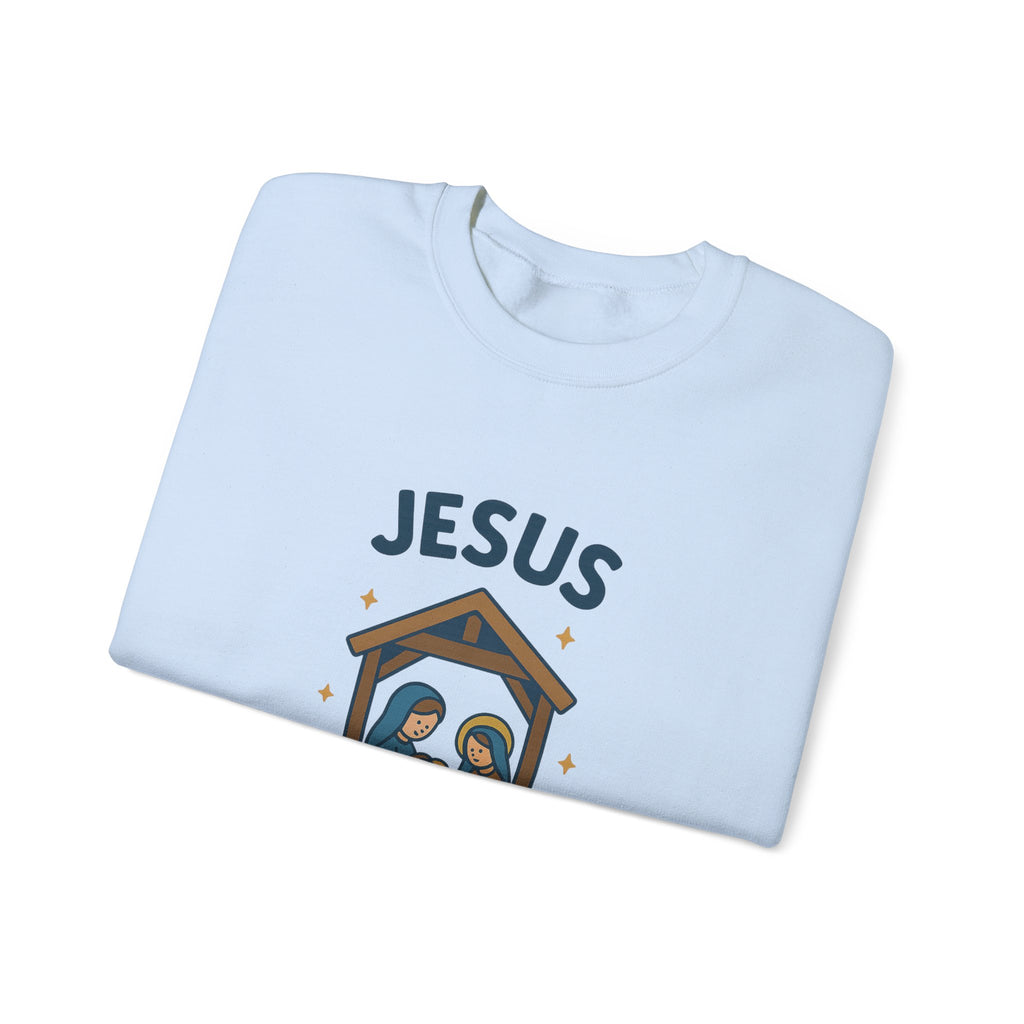 Christmas Sweatshirt - Jesus is the Reason for the Season
