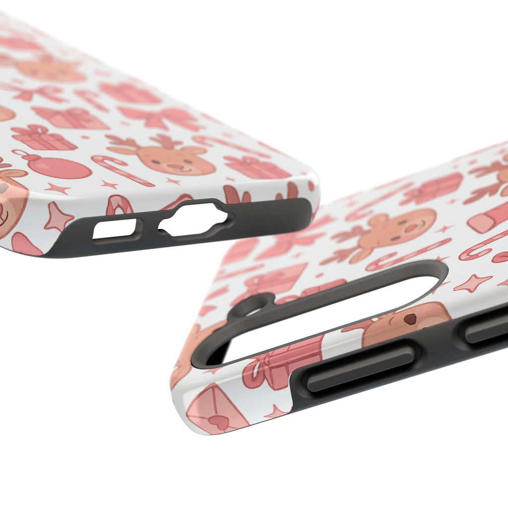 Cute Pink Christmas Phone Case