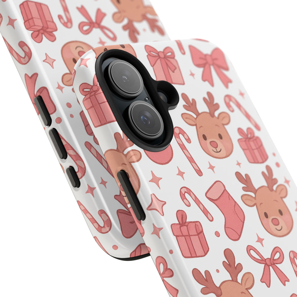 Cute Pink Christmas Phone Case