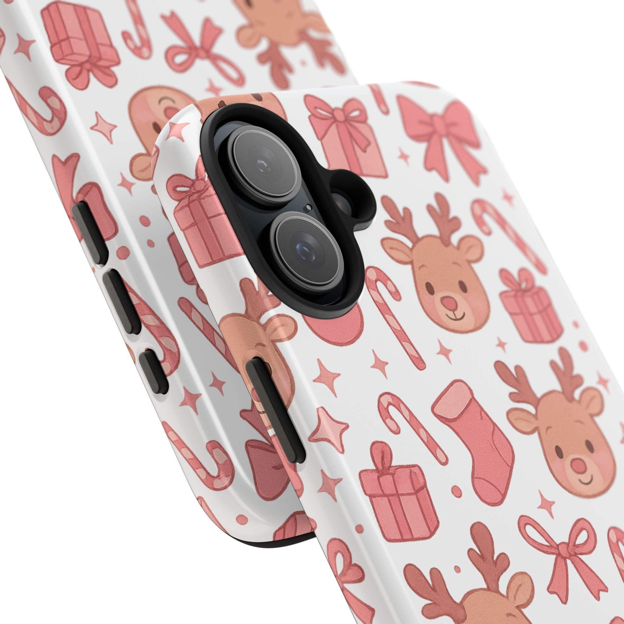 Cute Pink Christmas Phone Case