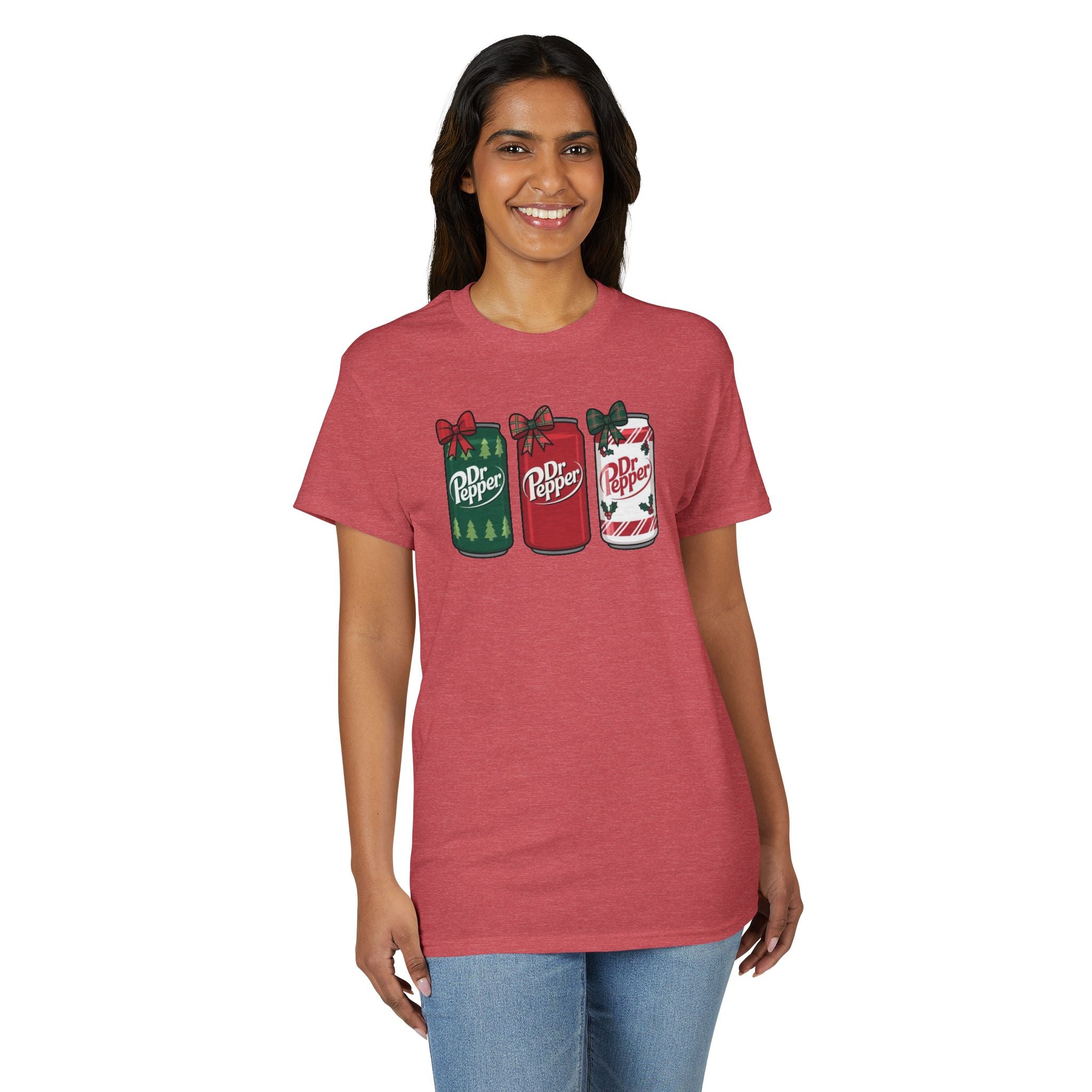 Festive Dr.Pepper Gildan unisex T-Shirt