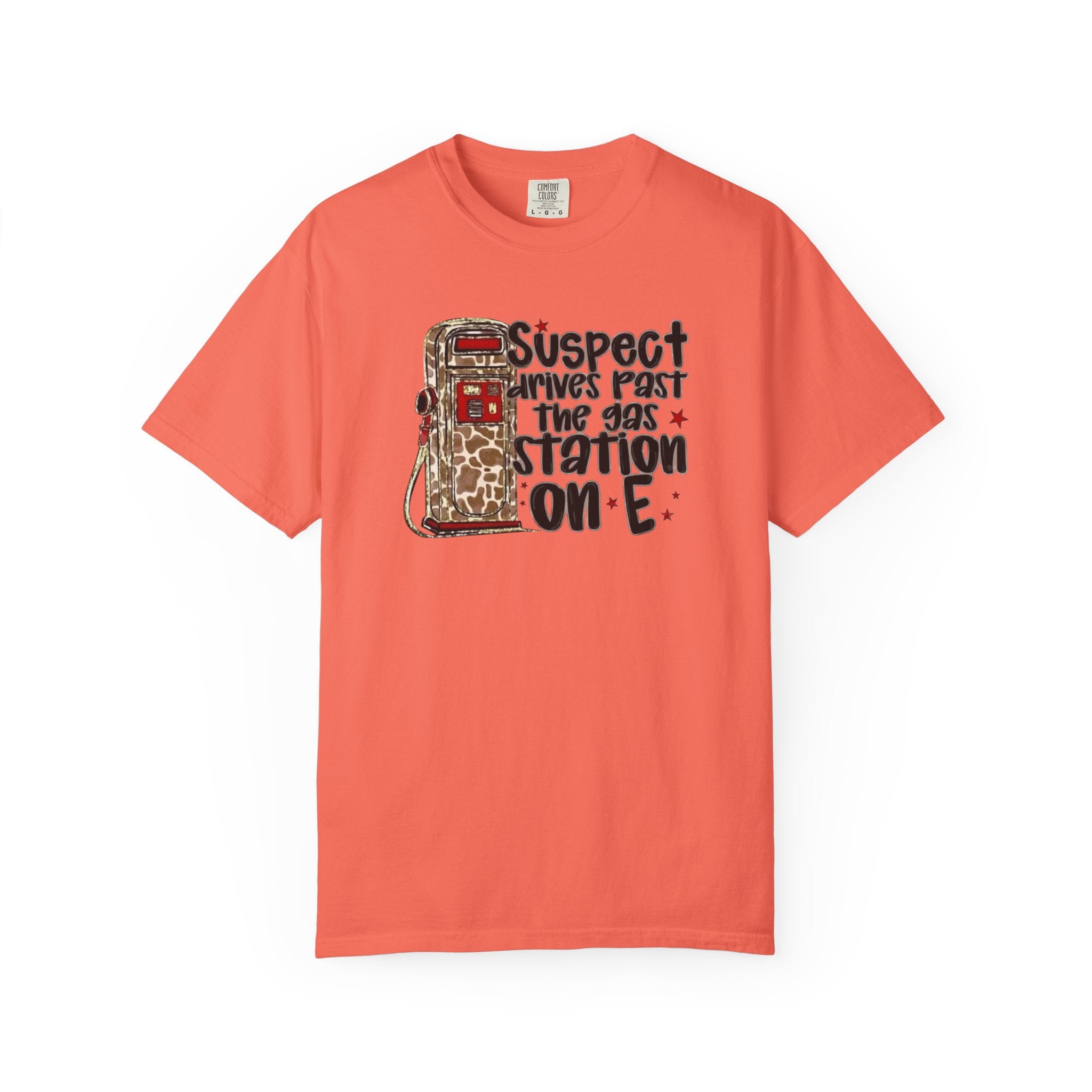 Suspect Drives on E Unisex T-Shirt