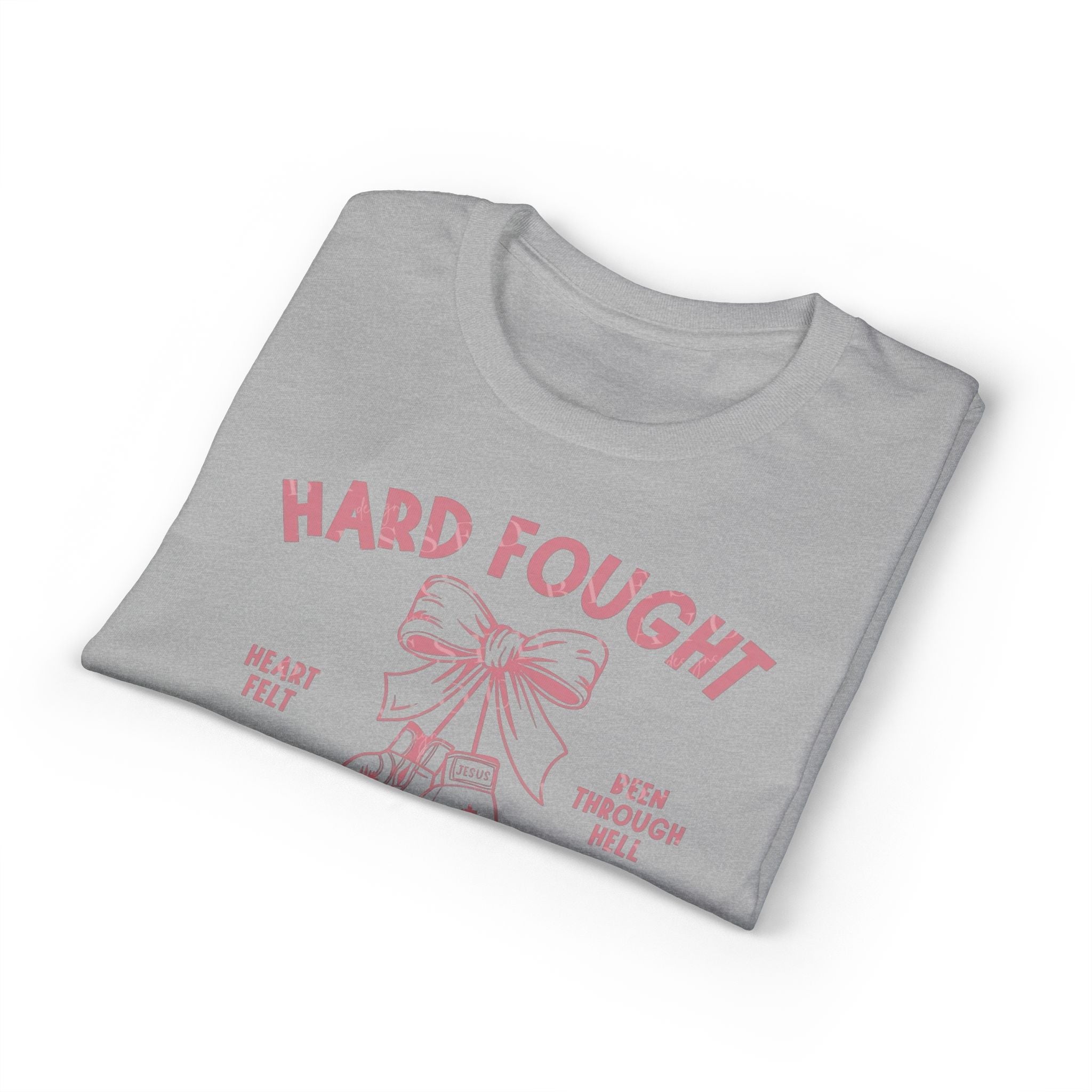 Hard Fought Hallelujah Gildan unisex T-Shirt