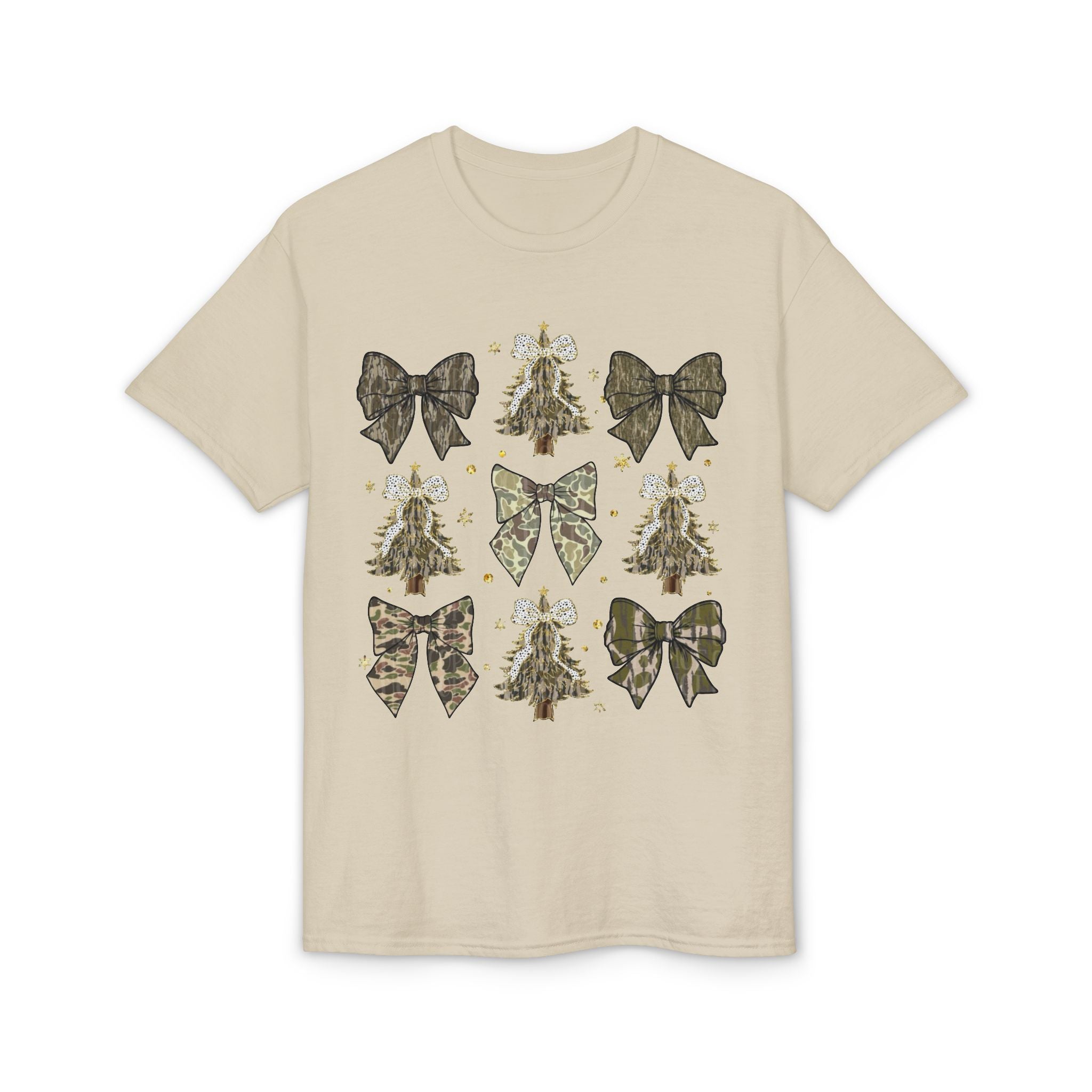 Camo Bows & Trees Gildan unisex T-Shirt