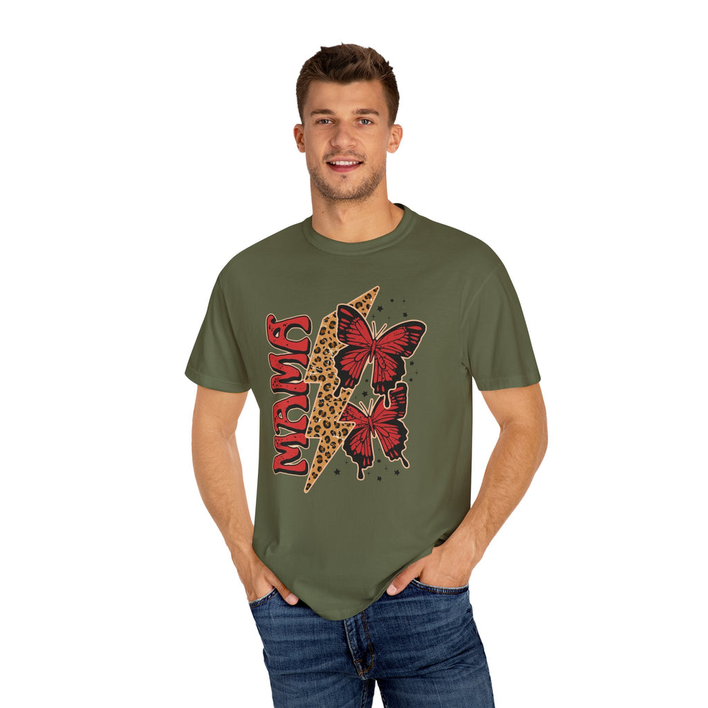 Cheetah Butterfly Mama Unisex T-Shirt