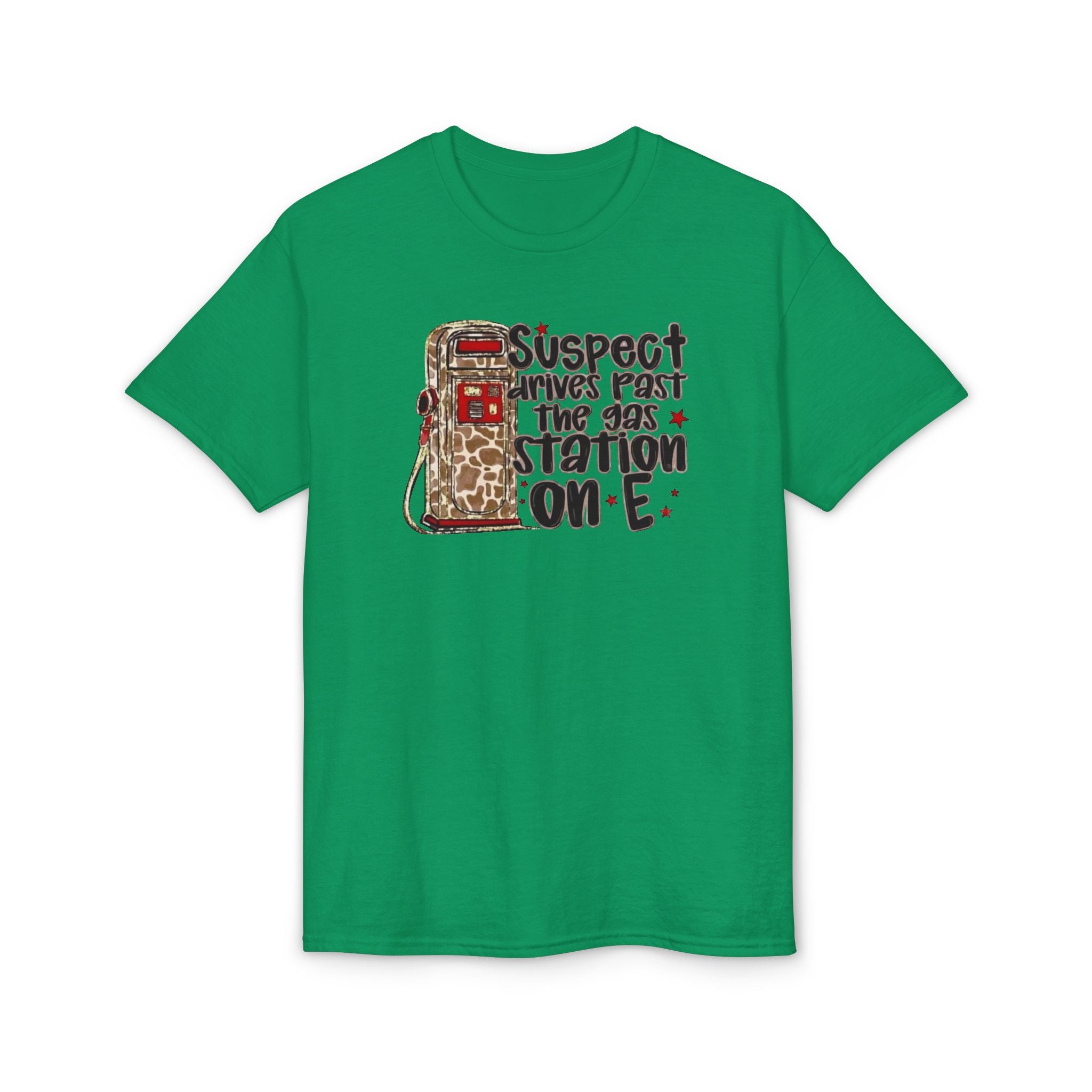 Suspect Drives on E unisex T-Shirt