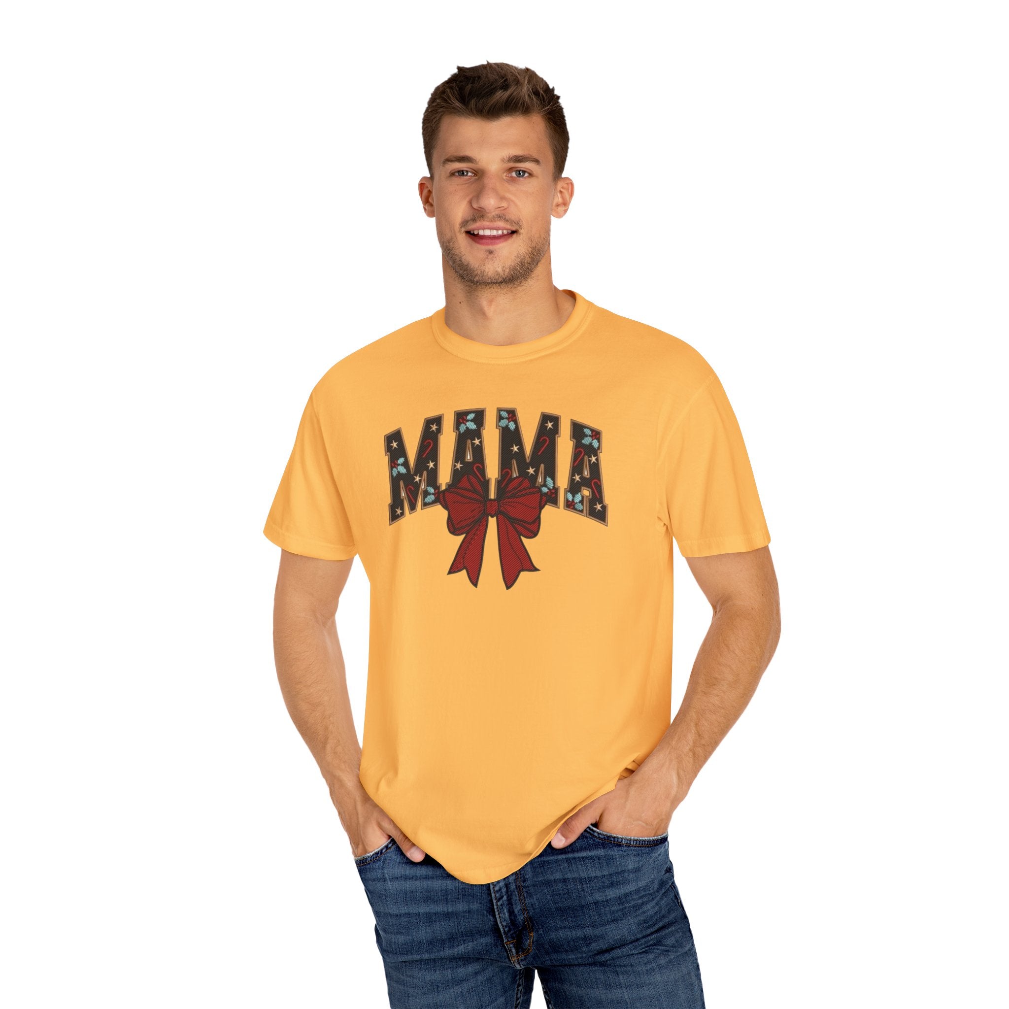 Festive Mama Bow Unisex T-Shirt