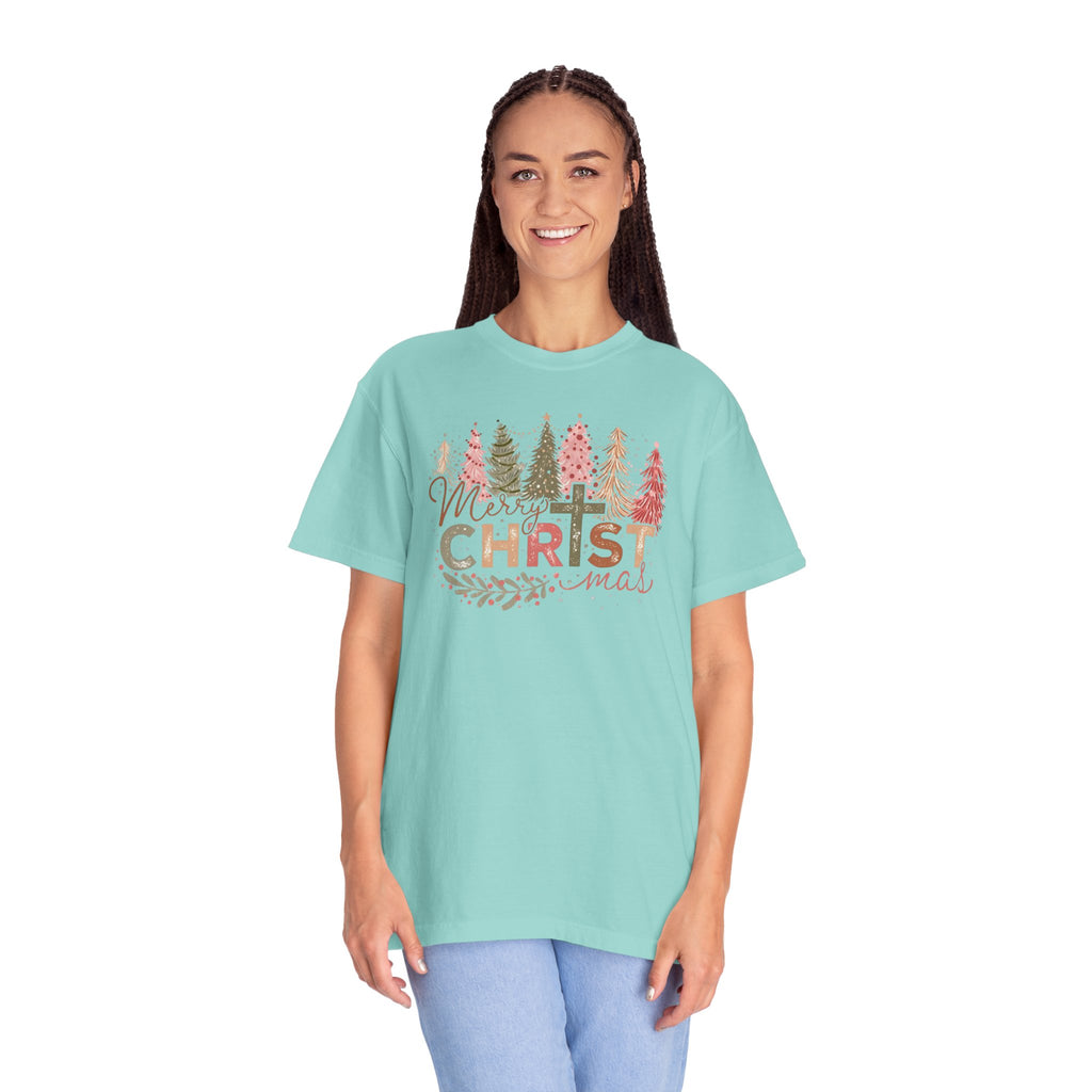 Merry Christmas Cross Unisex T-Shirt