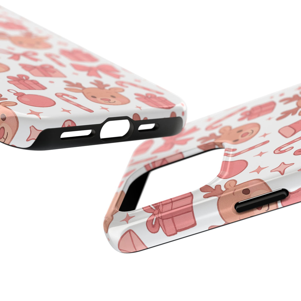 Cute Pink Christmas Phone Case