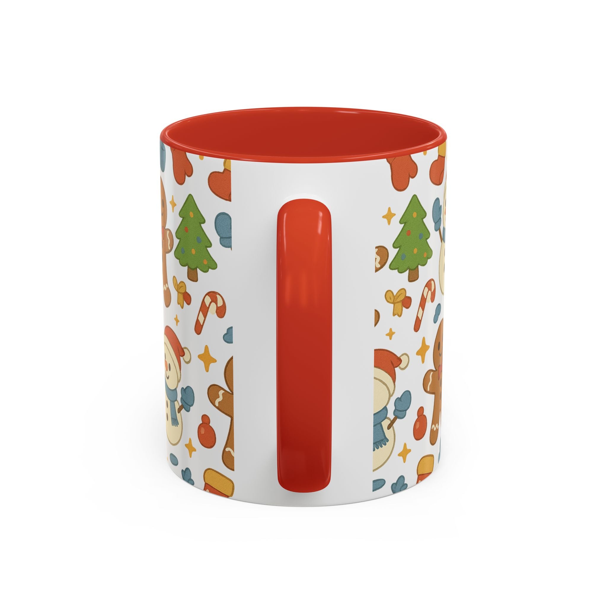 Cute Gingerbread/ Snowmen Christmas Mug
