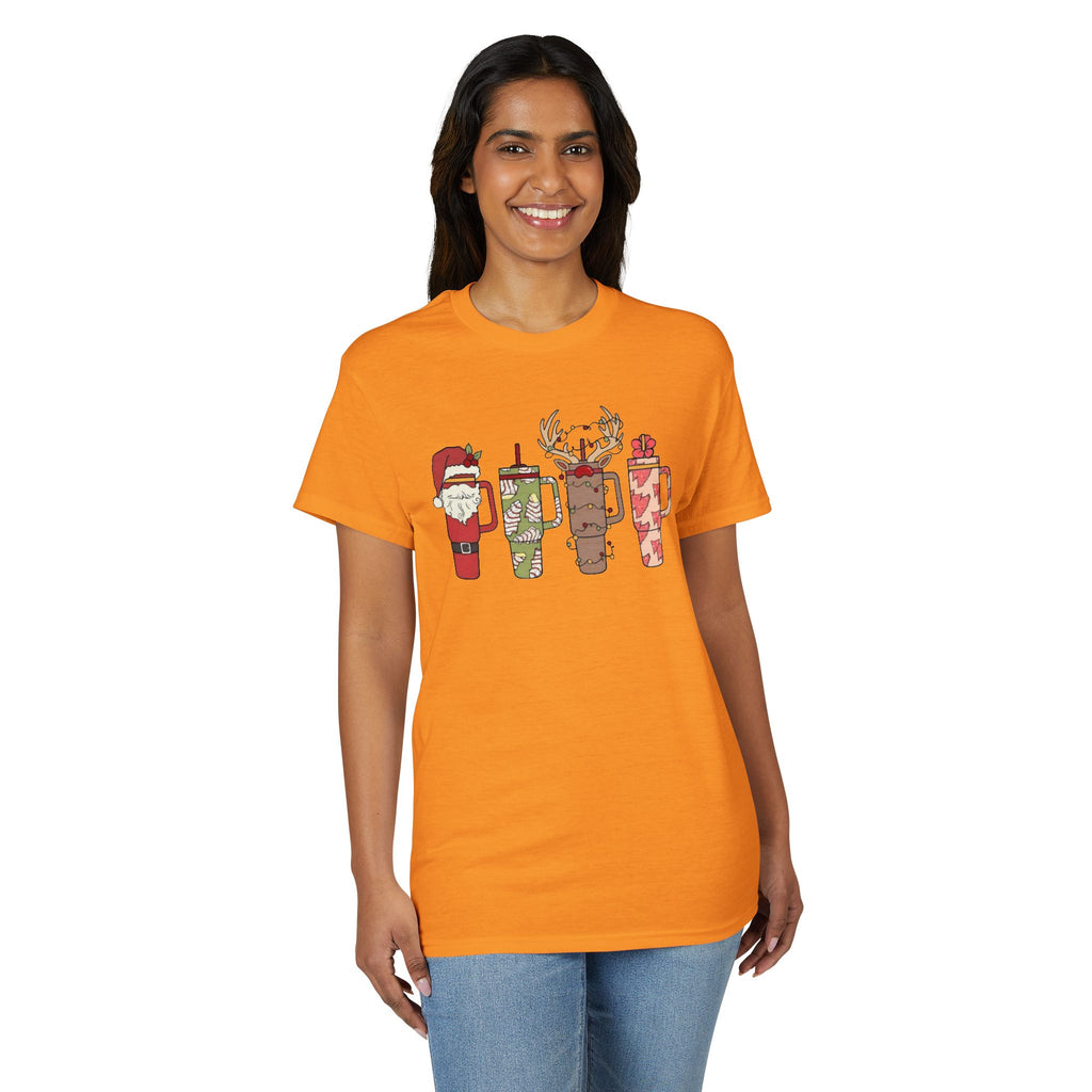 Christmas Cups Gildan unisex T-Shirt