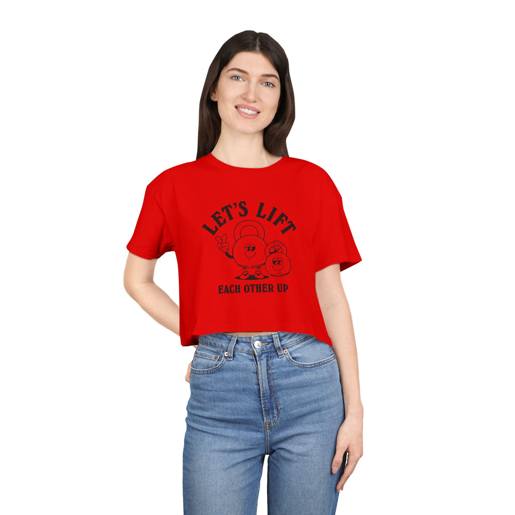Crop Tee – Lift Each Other Up