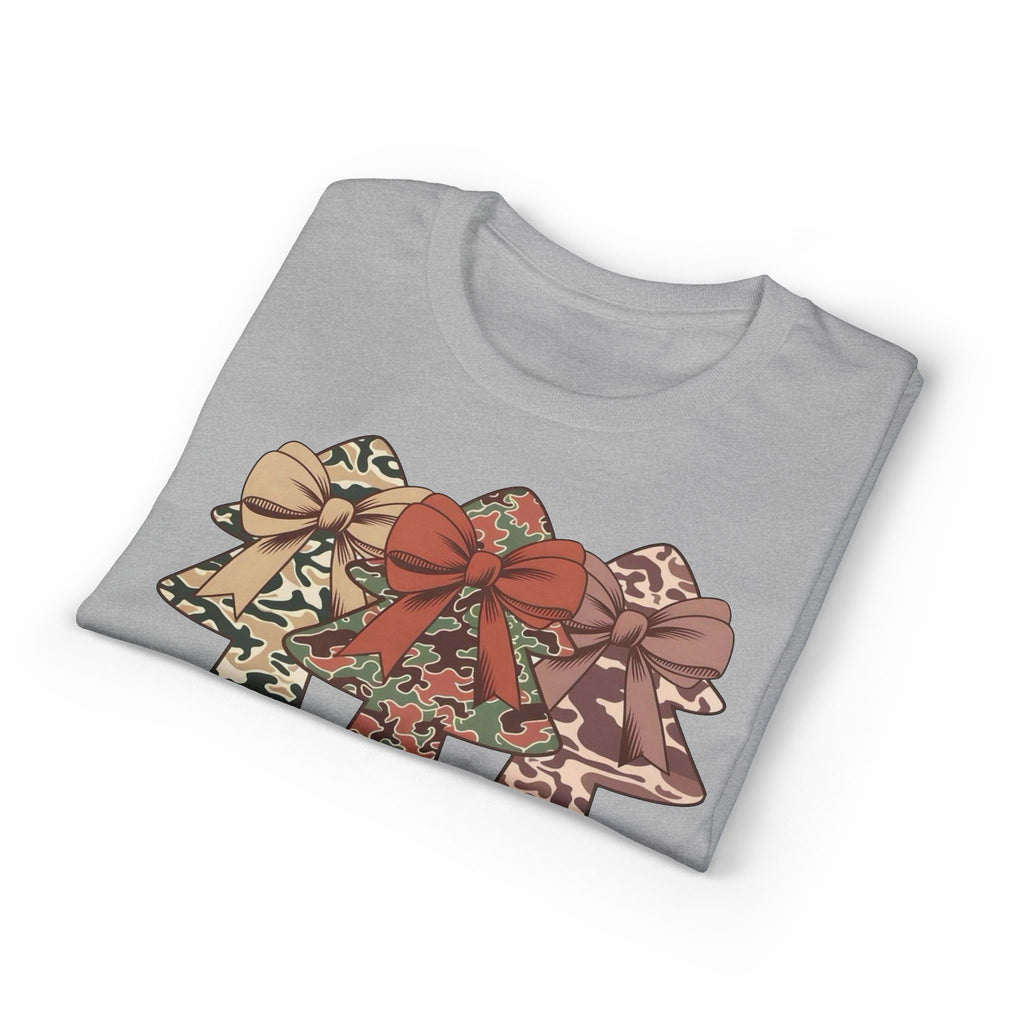 Camo Bow Trees Gildan unisex T-Shirt