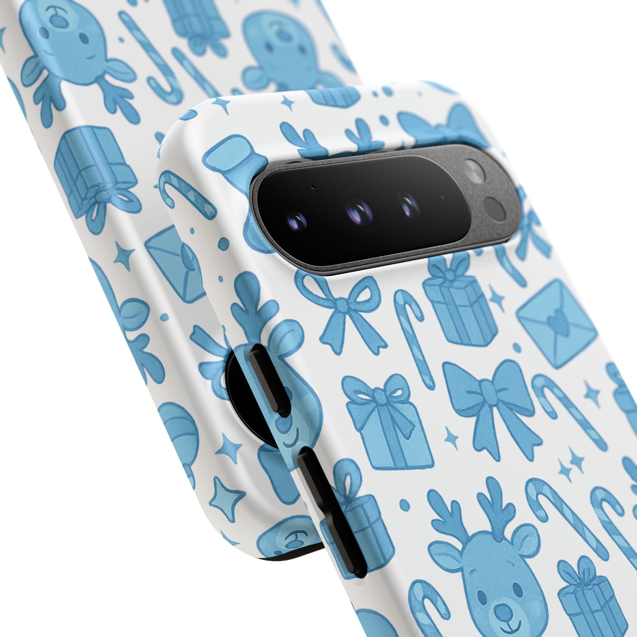 Cute Blue Christmas Phone Case