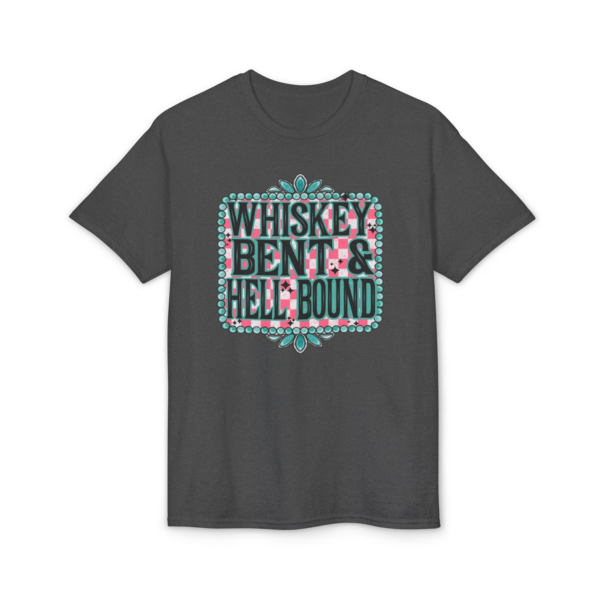 Whiskey Bent and Hell Bound Gildan unisex T-Shirt