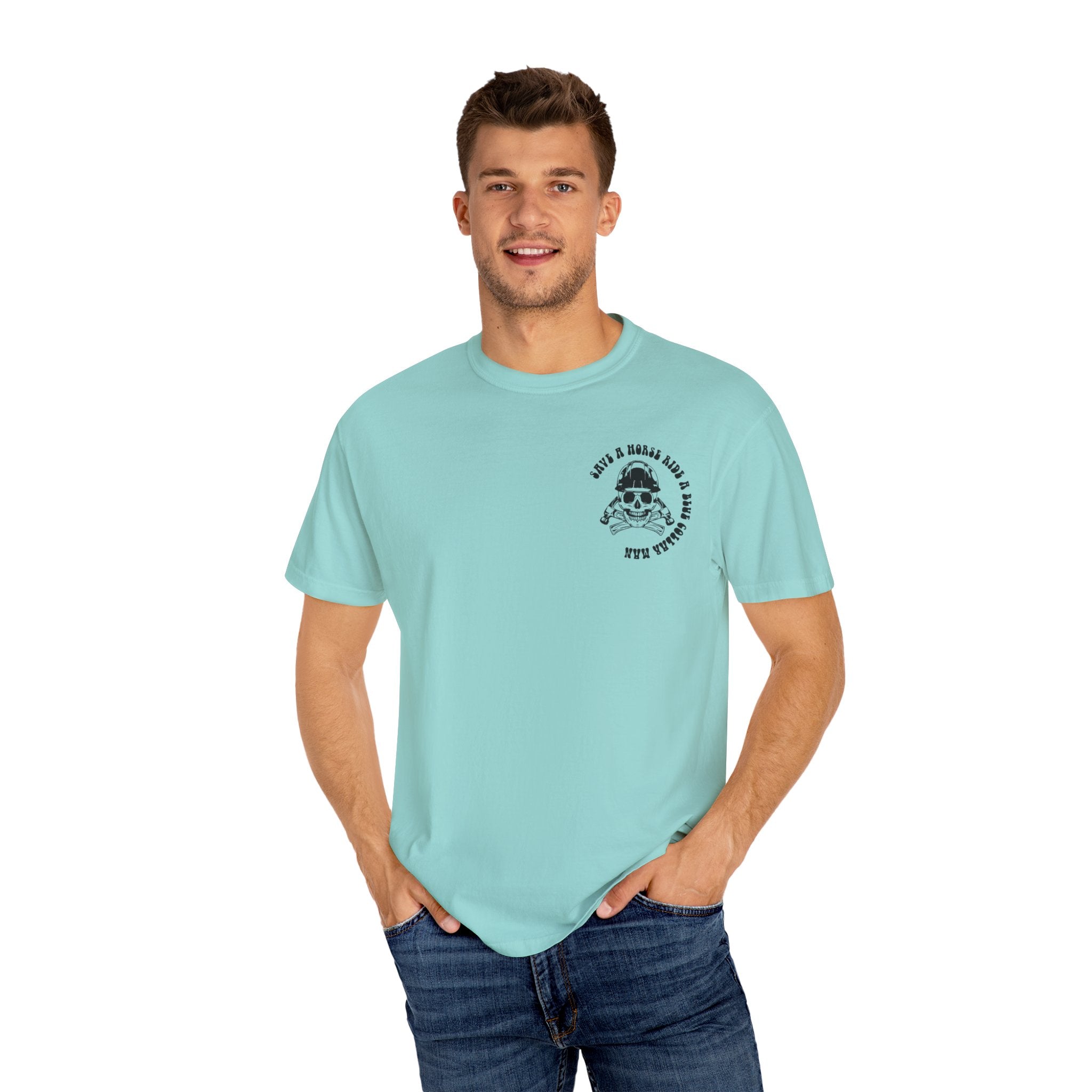 Save a Horse, Blue Collar Man Unisex T-Shirt