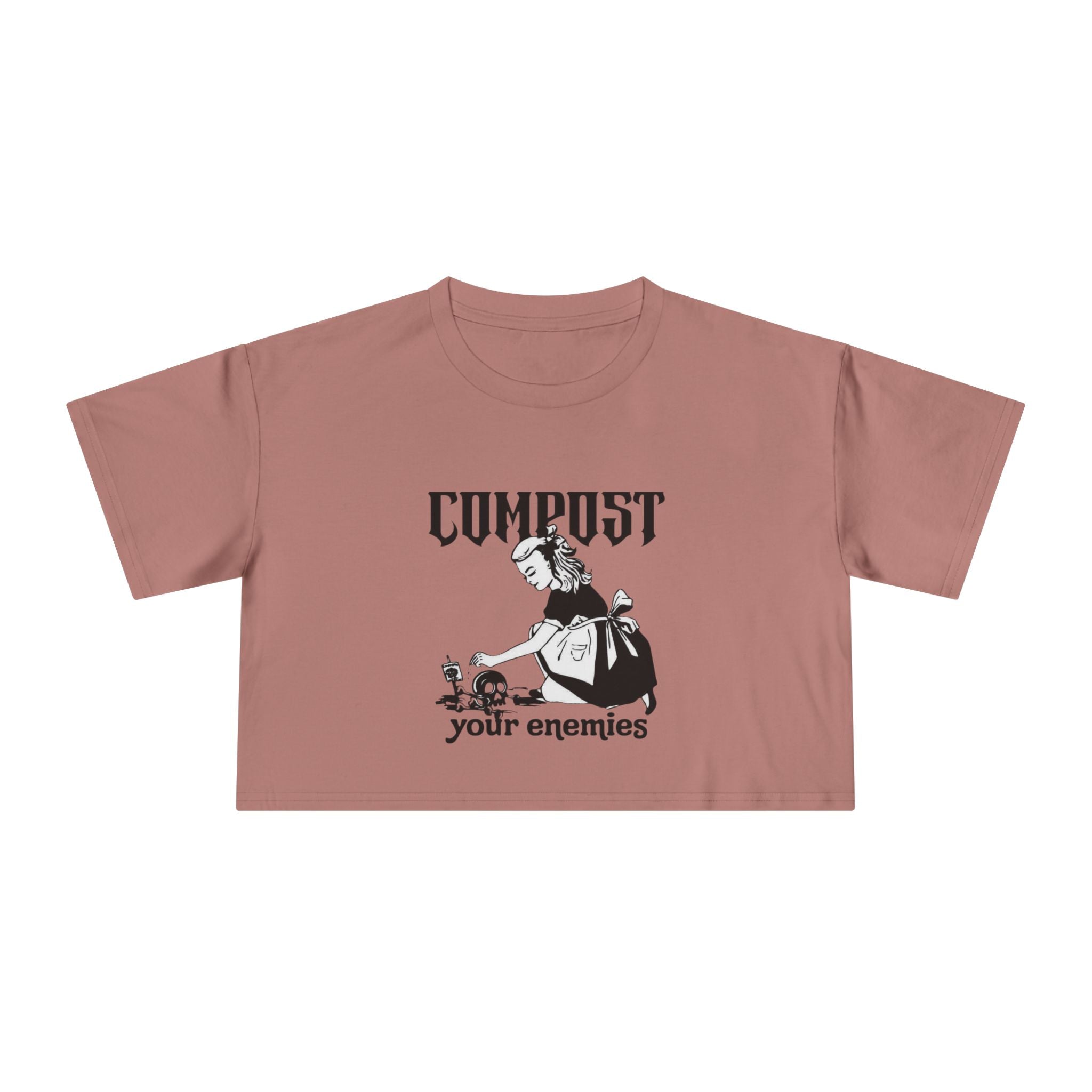 Crop Tee – Compost Your Enemies