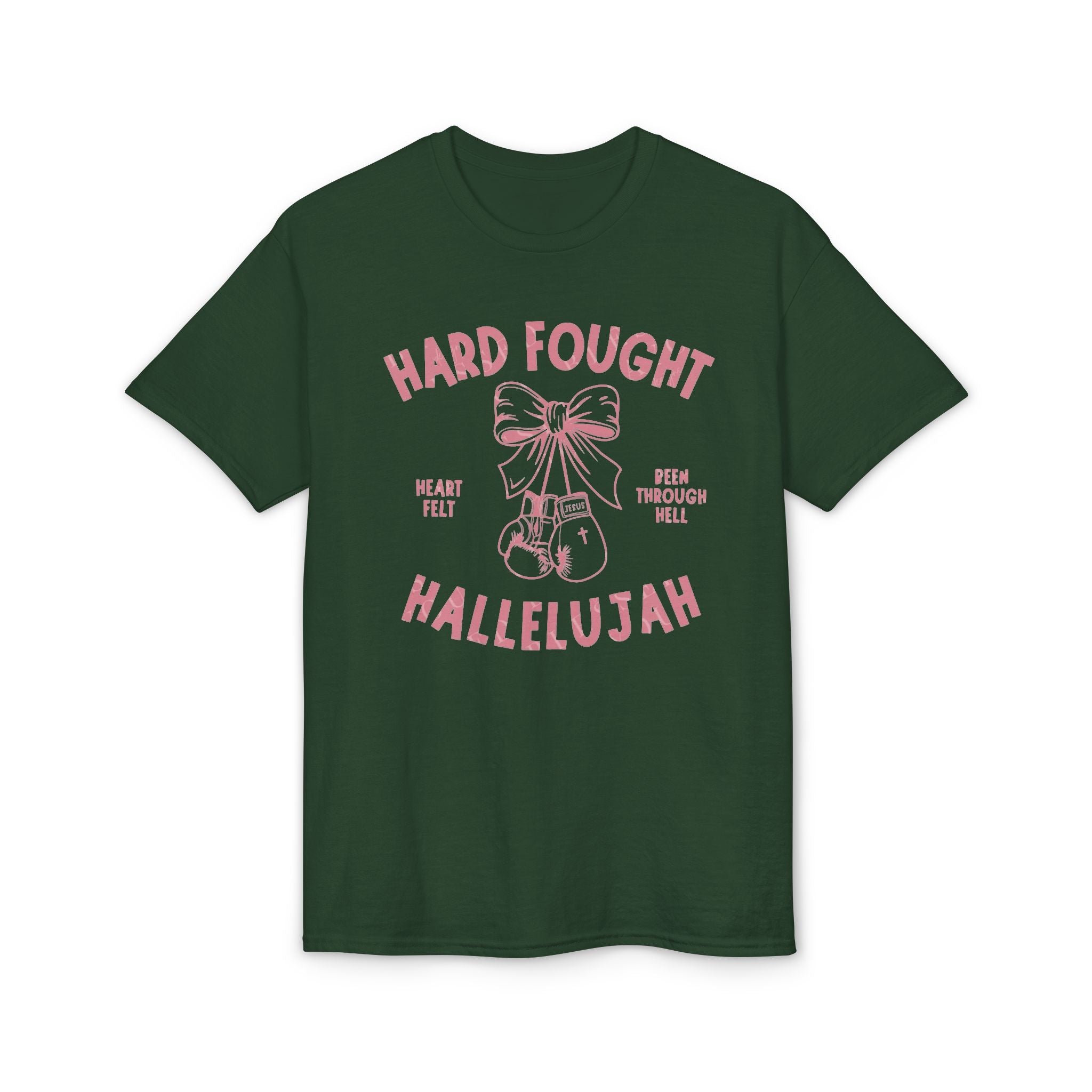 Hard Fought Hallelujah Gildan unisex T-Shirt