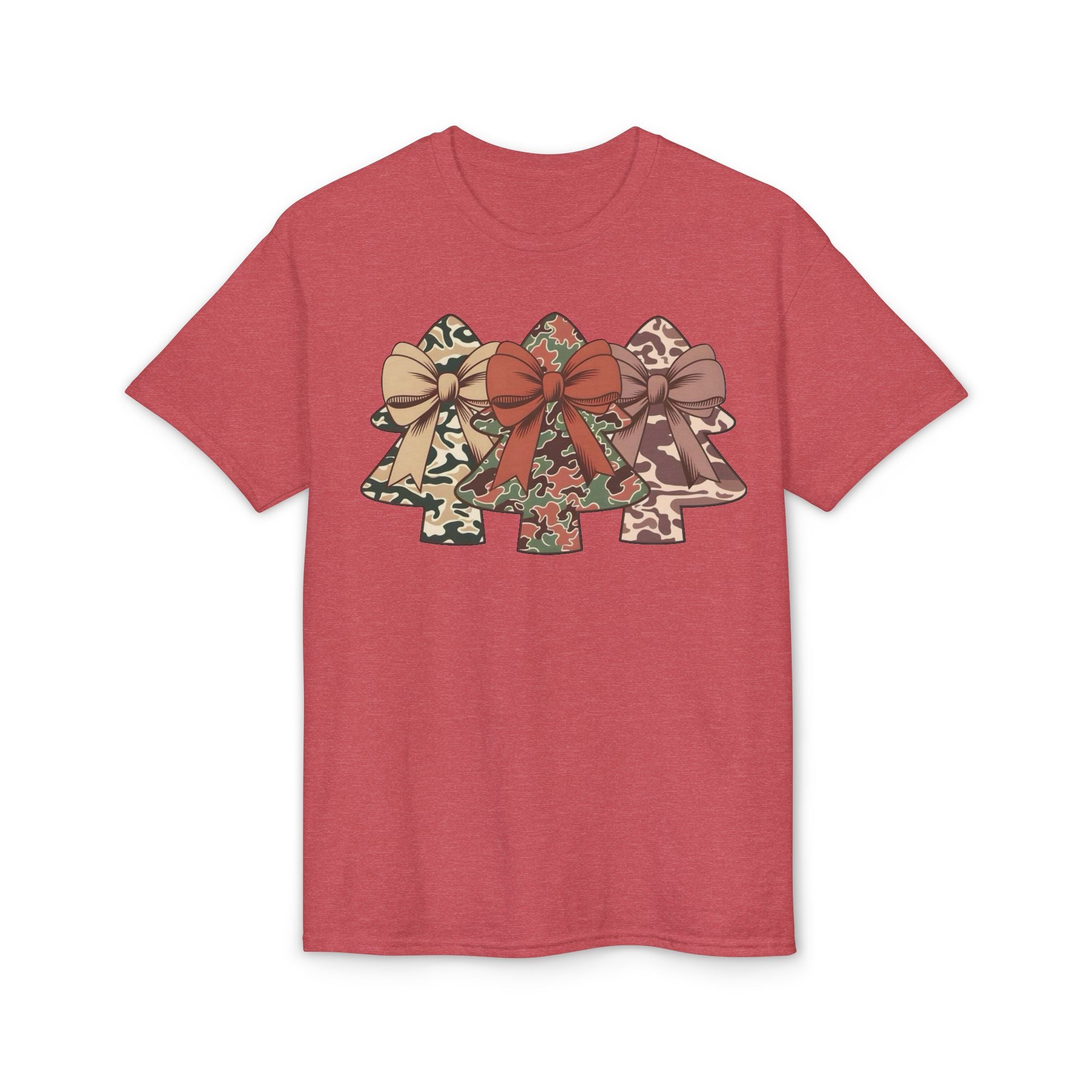 Camo Bow Trees Gildan unisex T-Shirt
