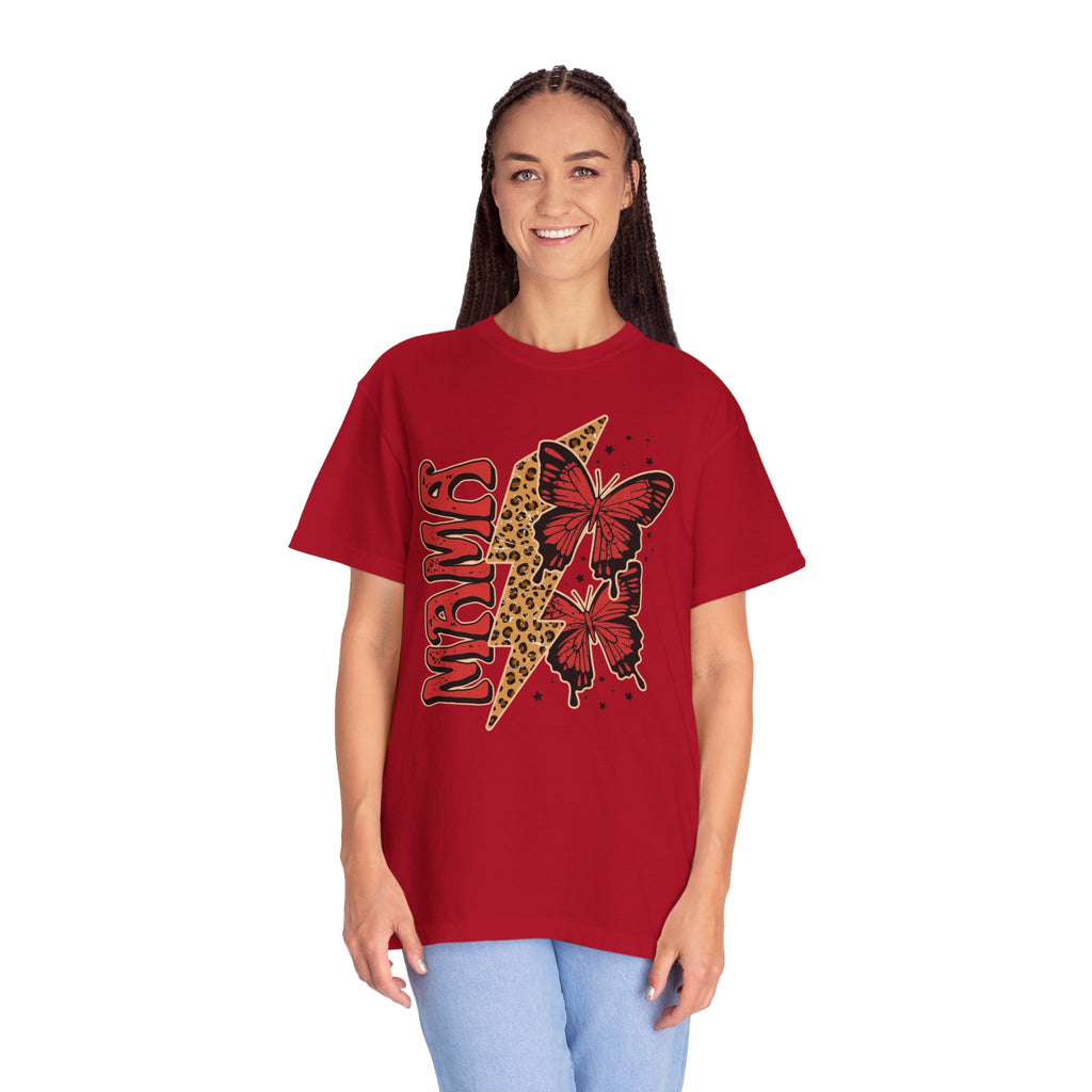 Cheetah Butterfly Mama Unisex T-Shirt