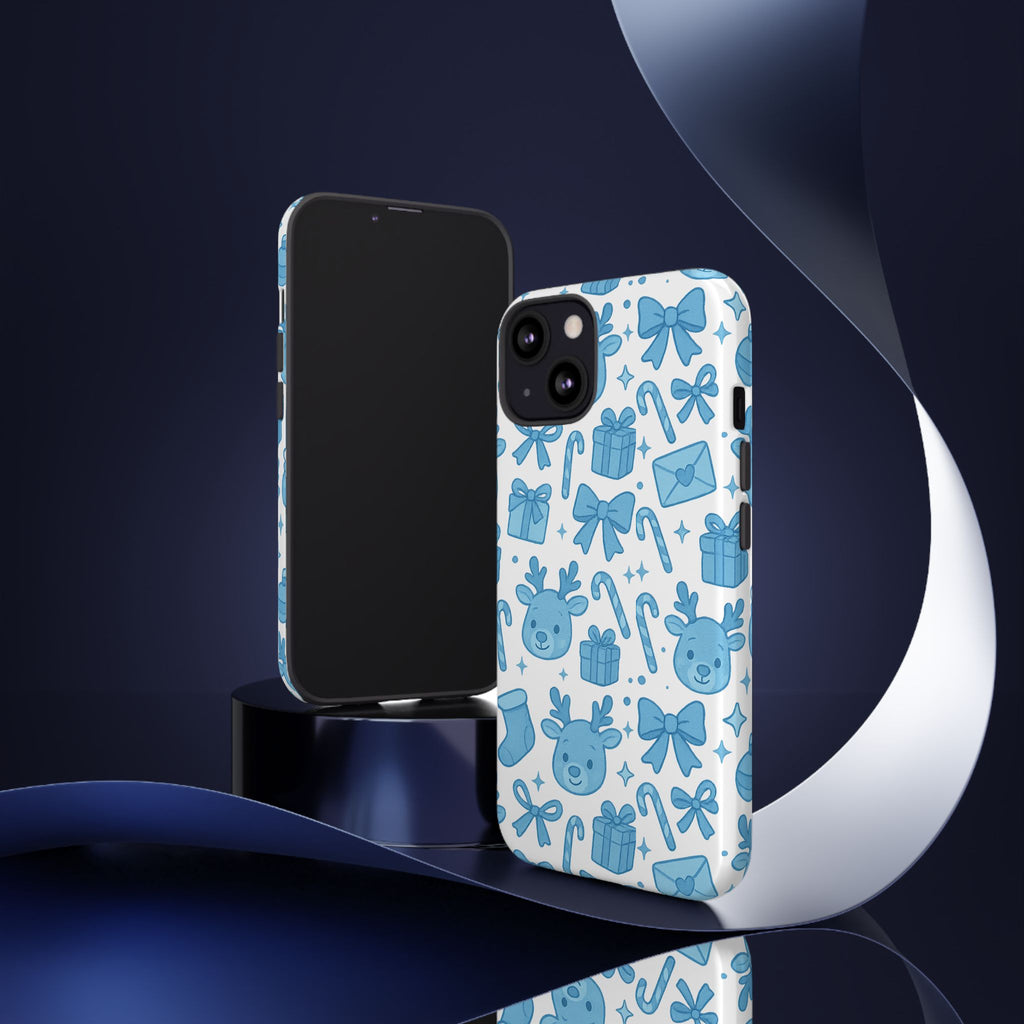 Cute Blue Christmas Phone Case