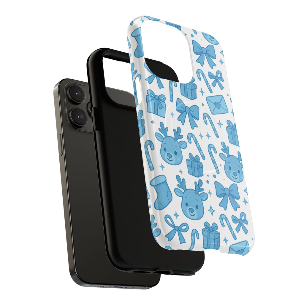Blue Festive Phone Case - MagSafe