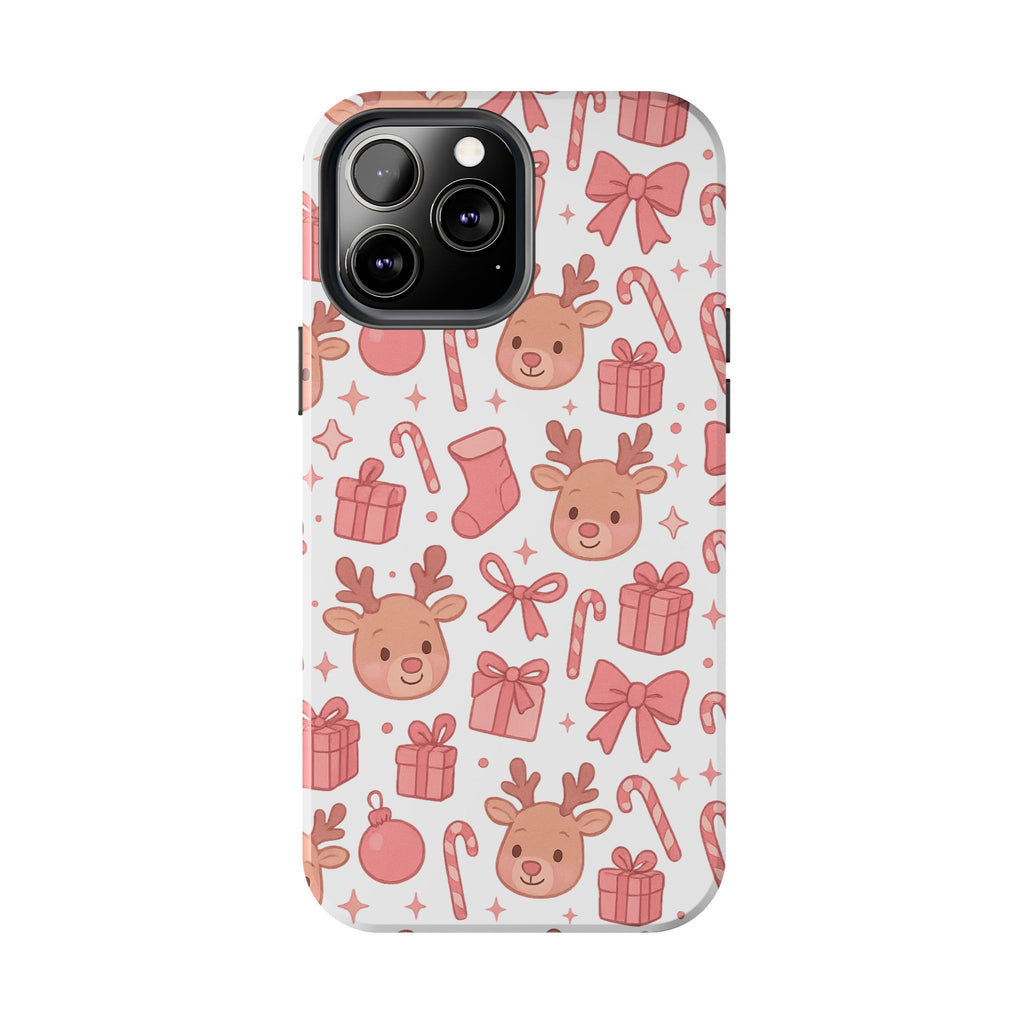 Cute Pink Christmas Phone Case