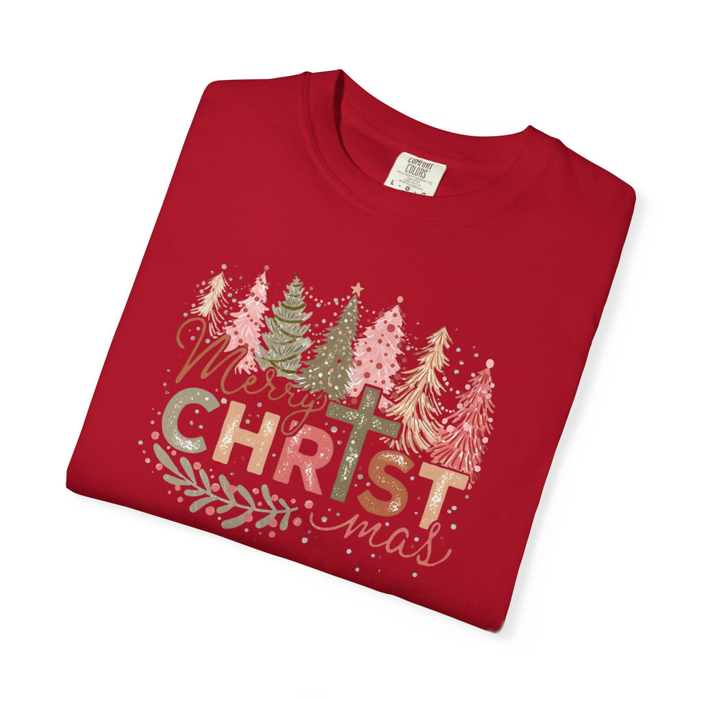 Merry Christmas Cross Unisex T-Shirt