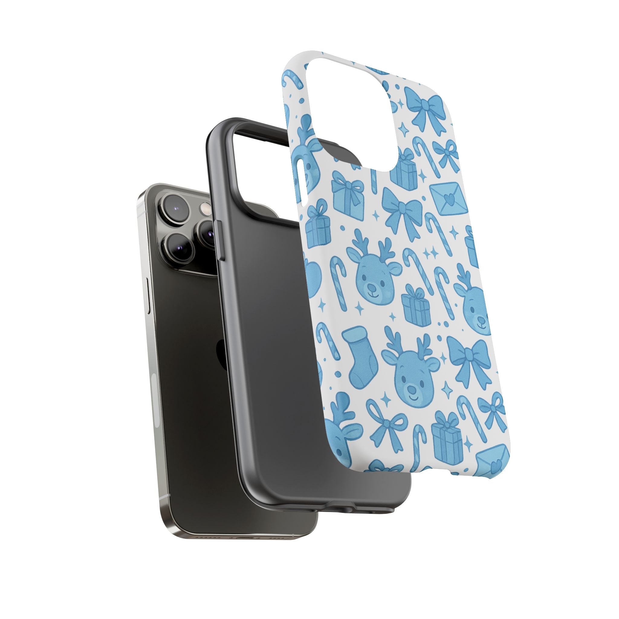 Cute Blue Christmas Phone Case
