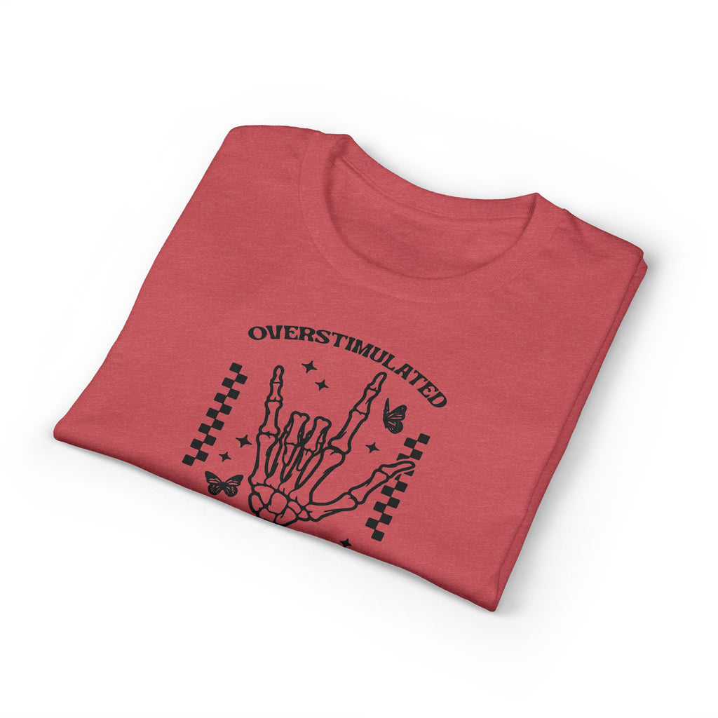 Overstimulated Moms Club Gildan unisex T-Shirt
