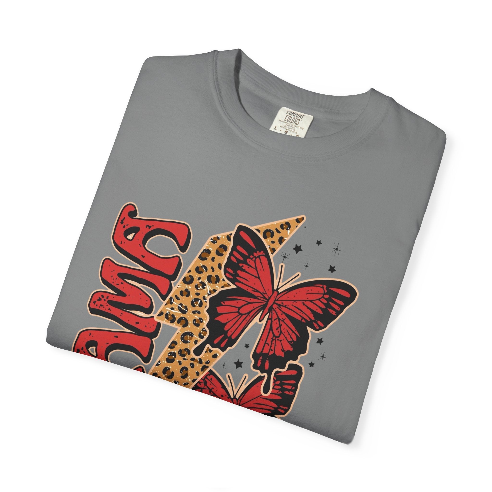 Cheetah Butterfly Mama Unisex T-Shirt