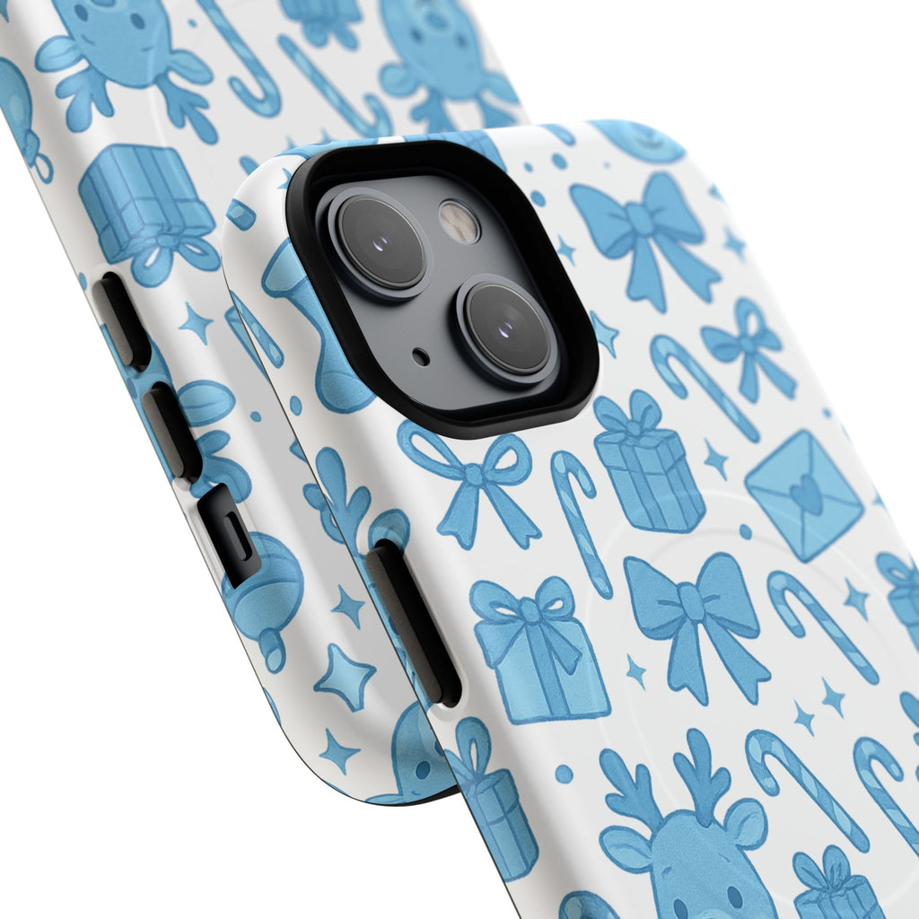 Blue Festive Phone Case - MagSafe
