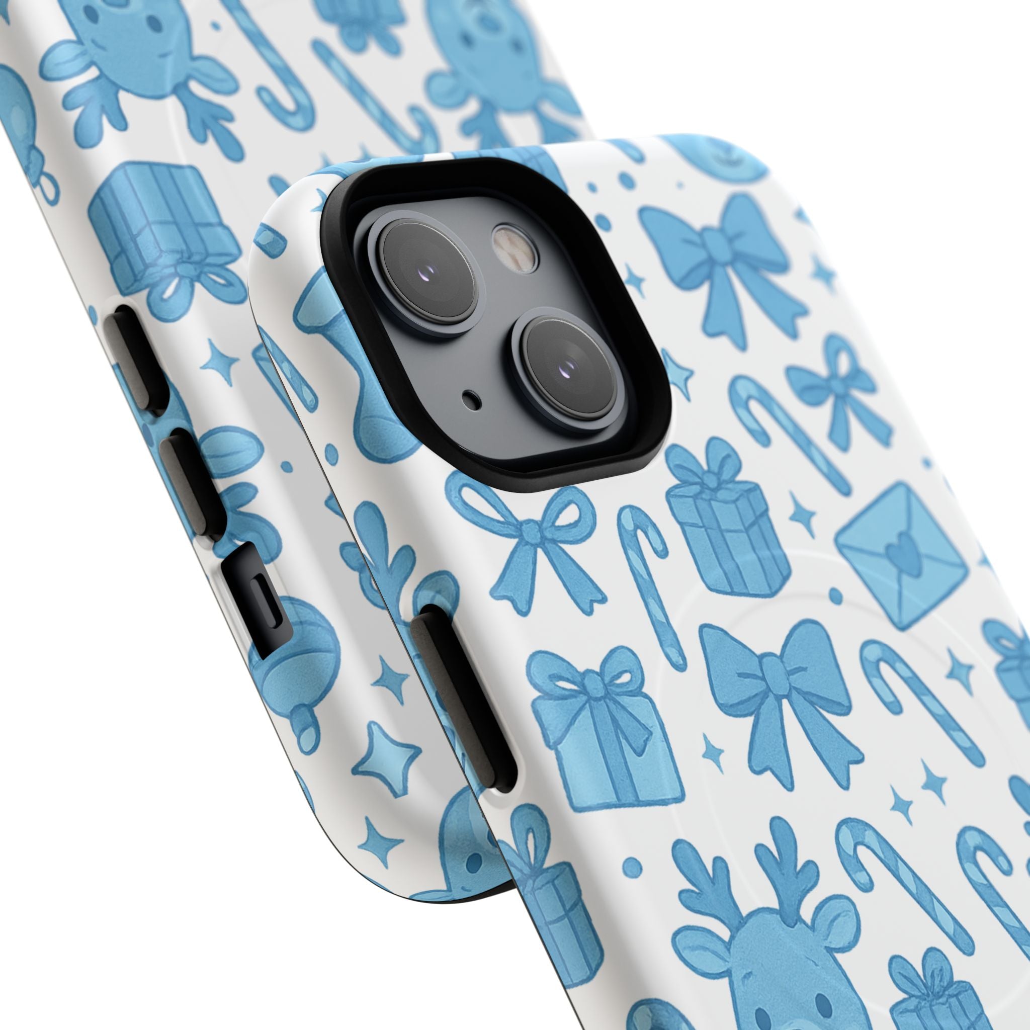 Blue Festive Phone Case - MagSafe