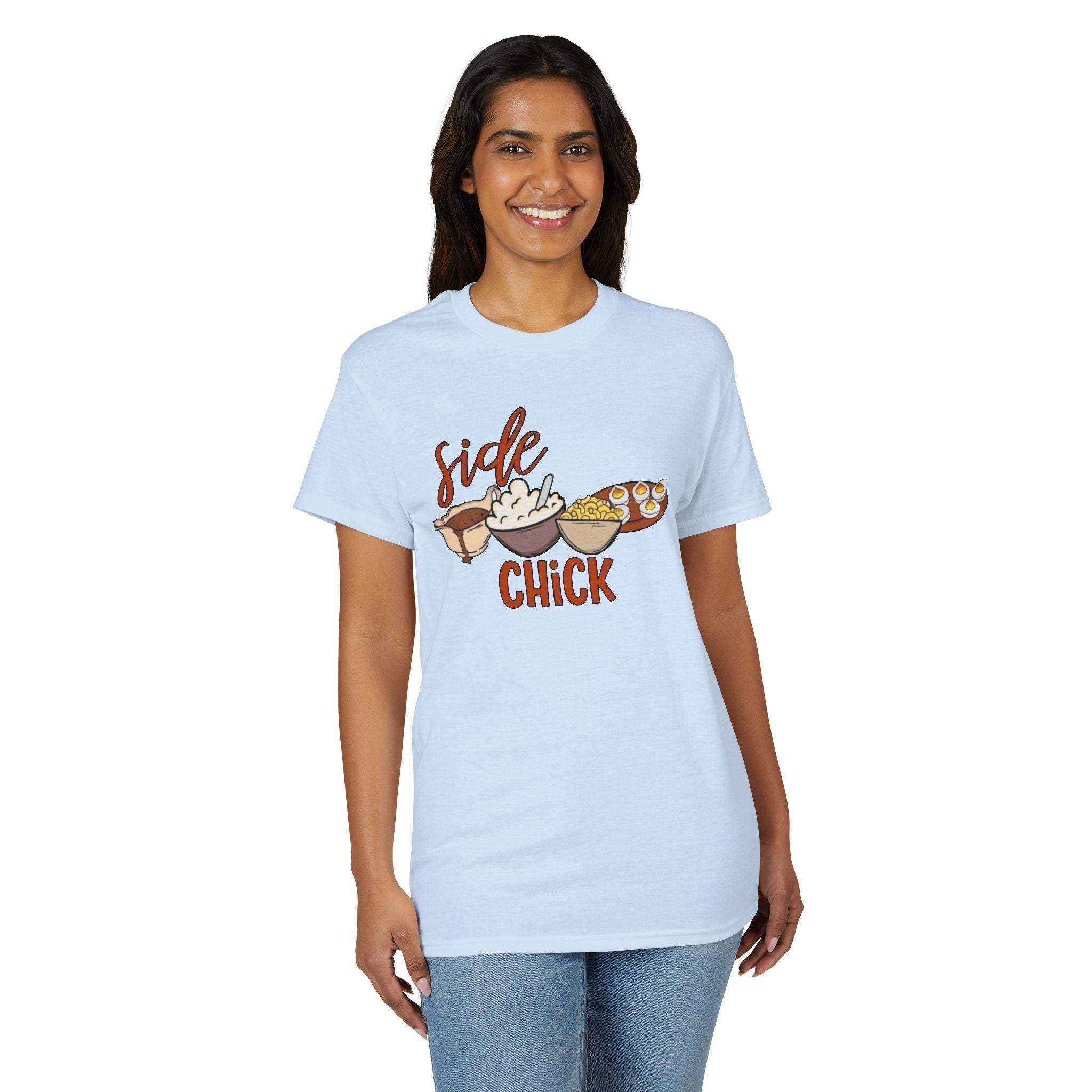Side Chick Gildan unisex T-Shirt