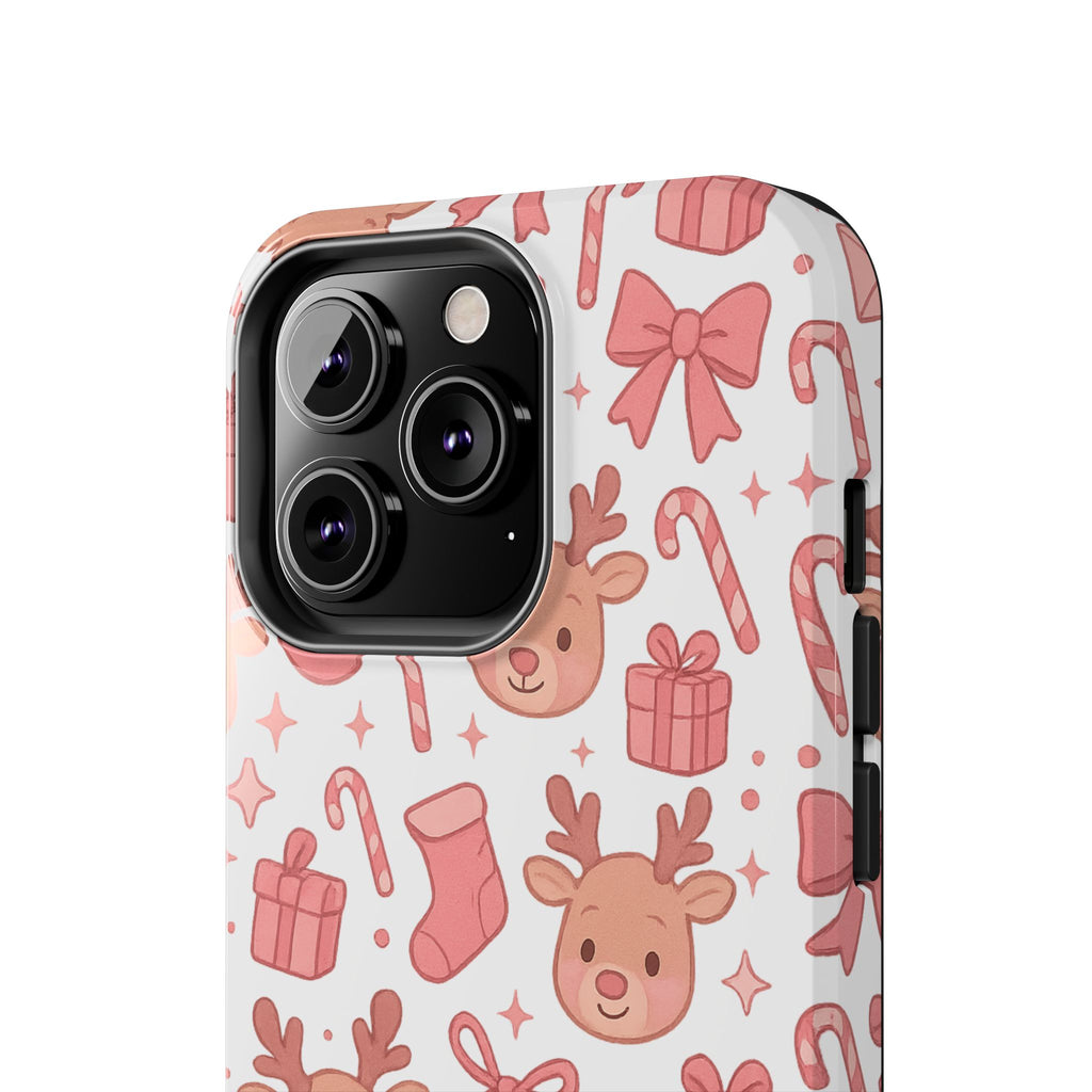 Cute Pink Christmas Phone Case