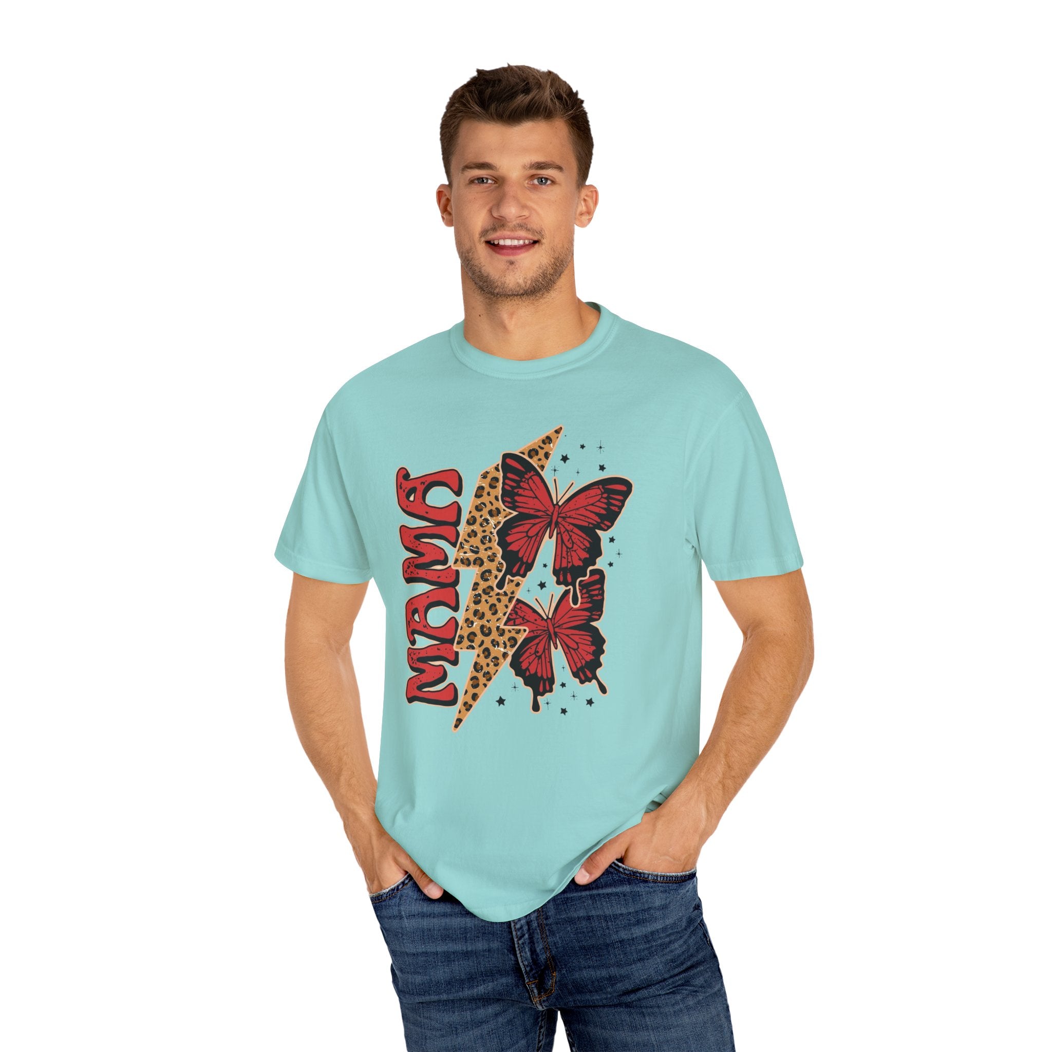 Cheetah Butterfly Mama Unisex T-Shirt