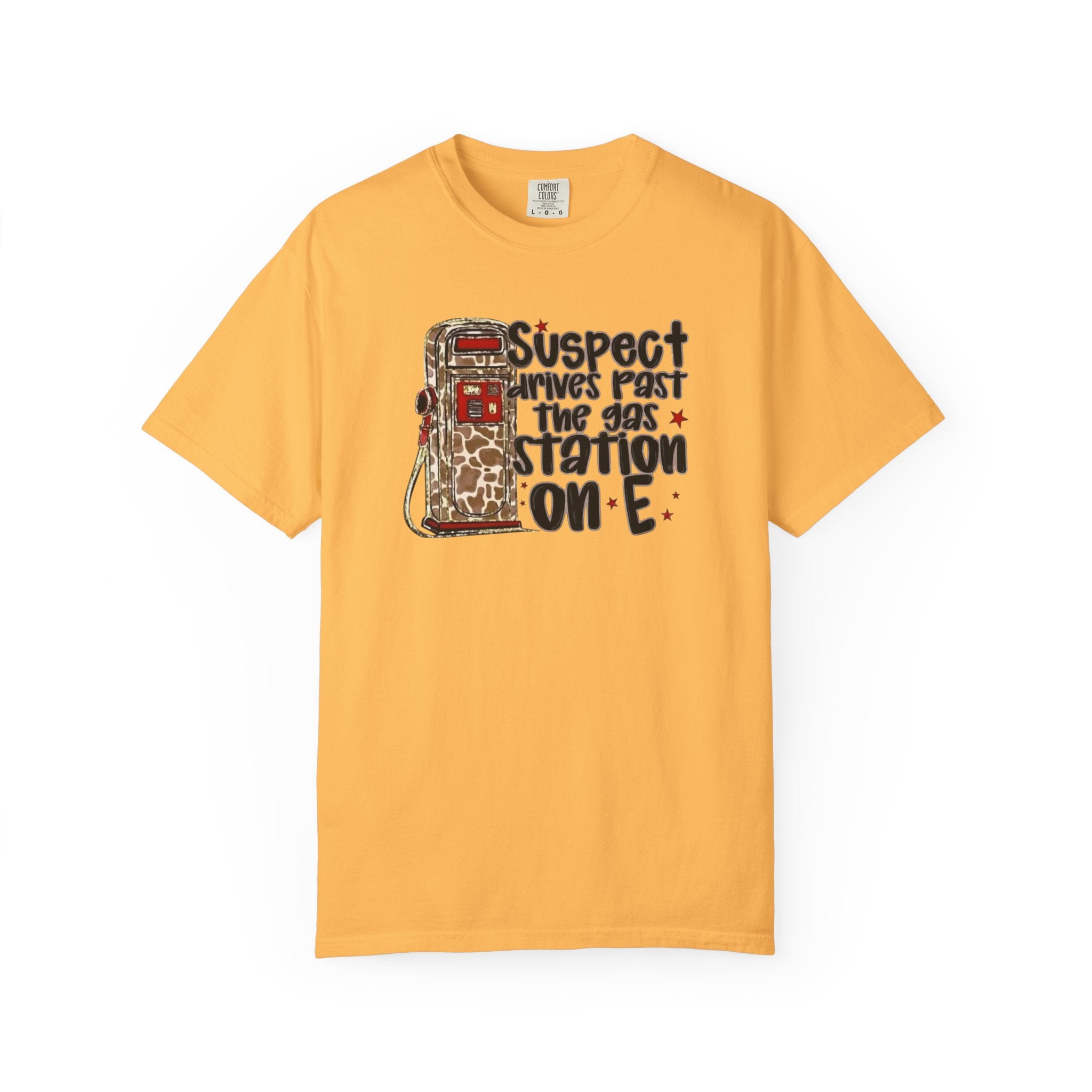 Suspect Drives on E Unisex T-Shirt