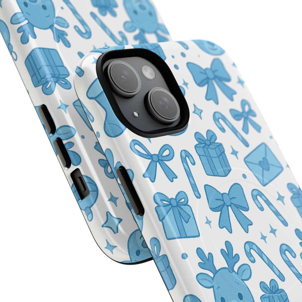 Blue Festive Phone Case - MagSafe