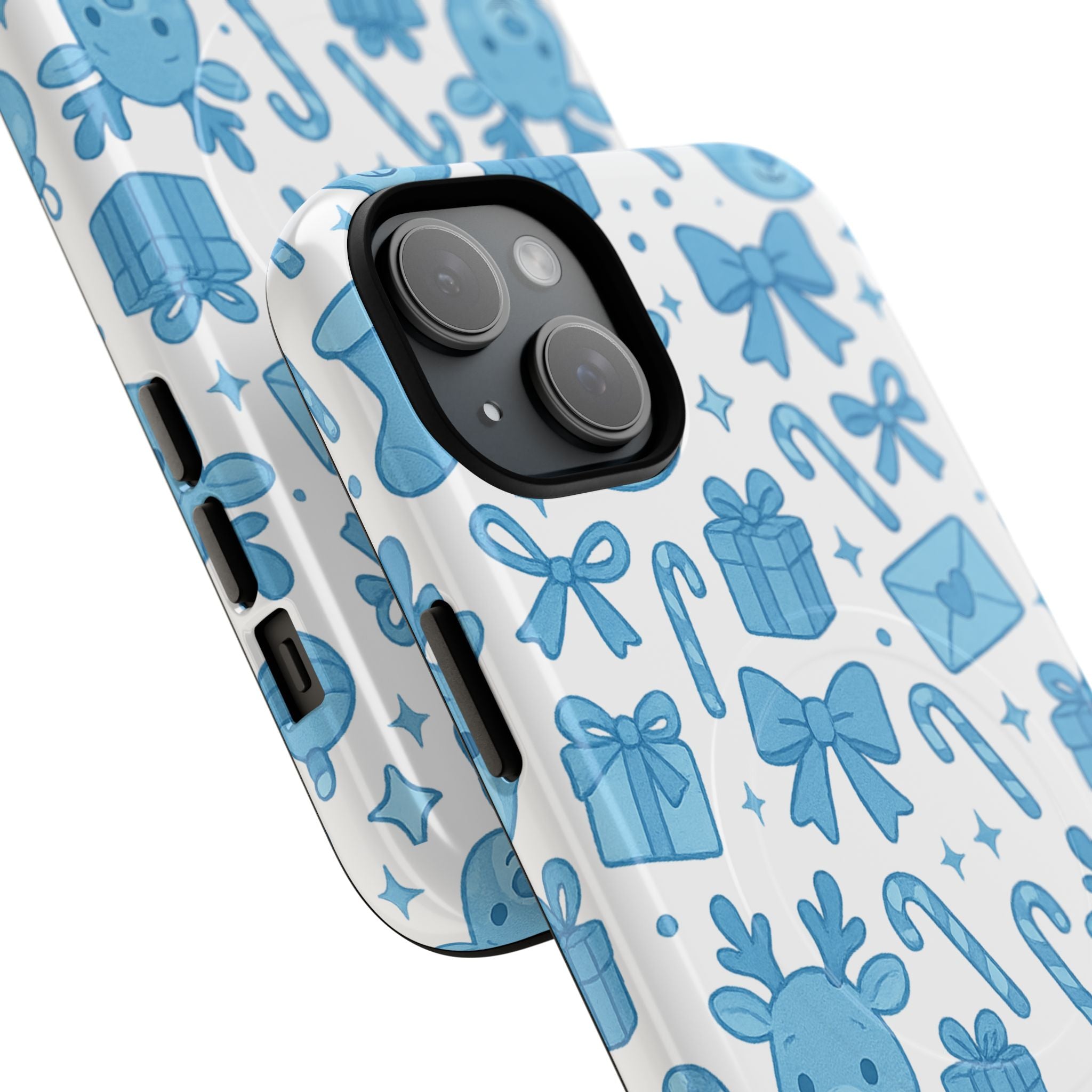 Blue Festive Phone Case - MagSafe