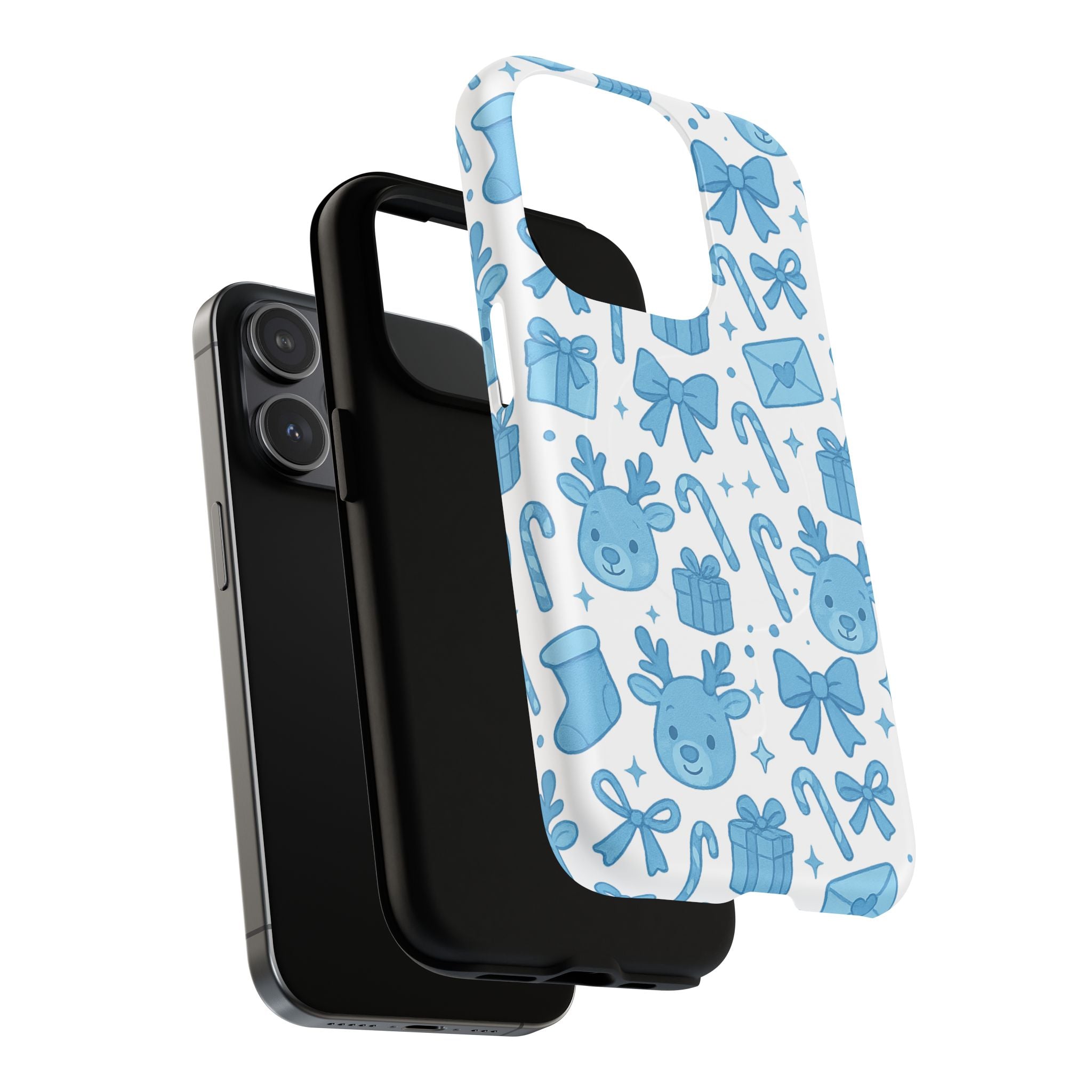 Blue Festive Phone Case - MagSafe