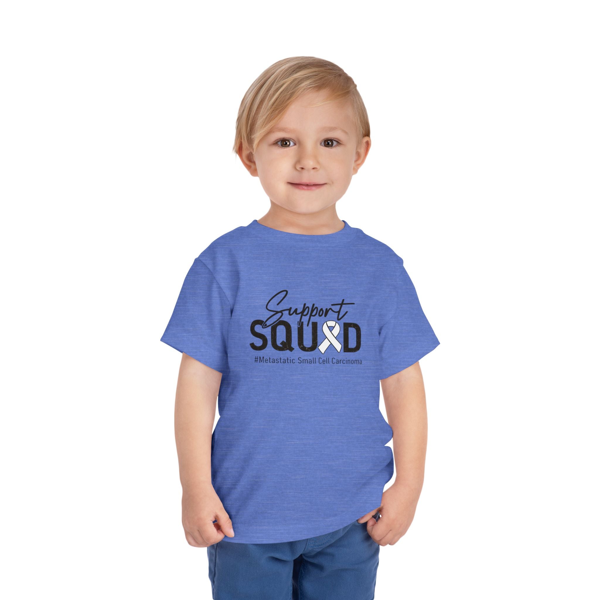 White Ribbon Support Toddler Tee