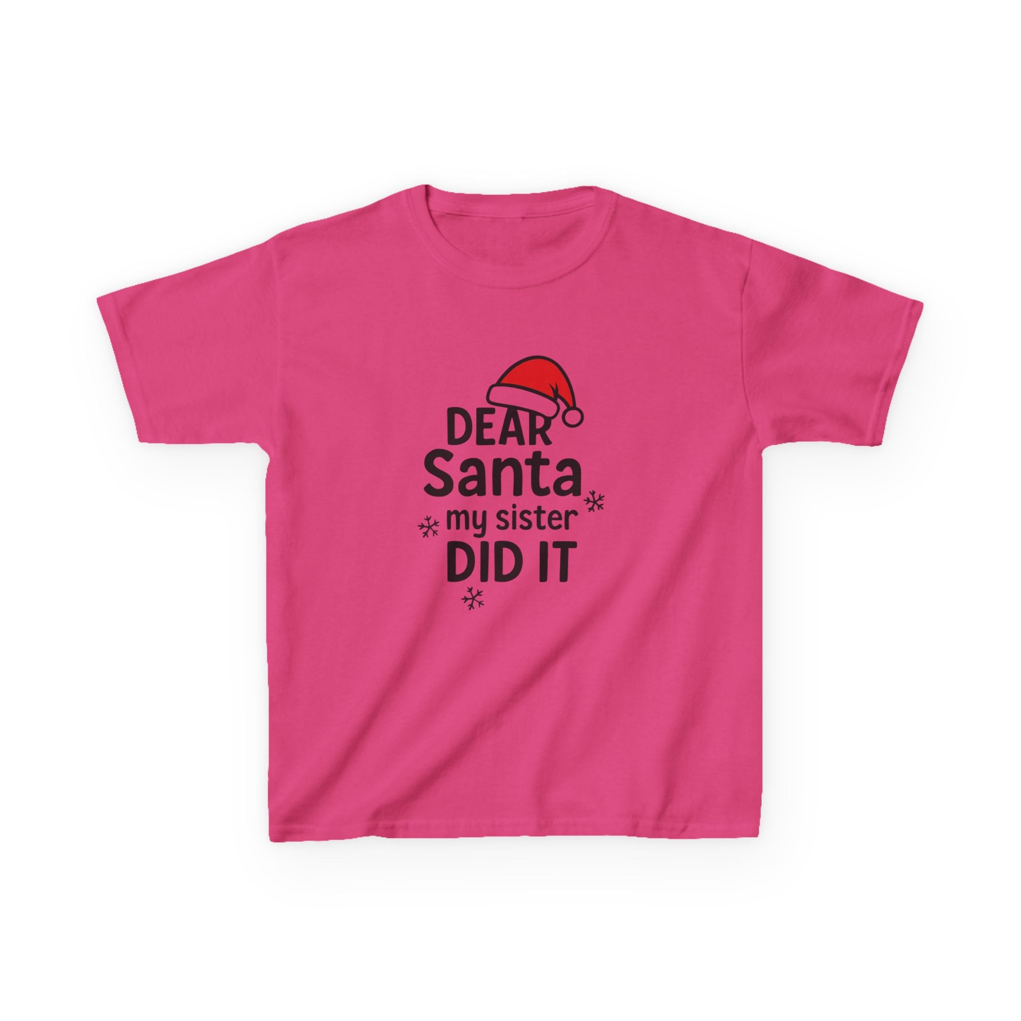 My Sister Did It Kids Tee