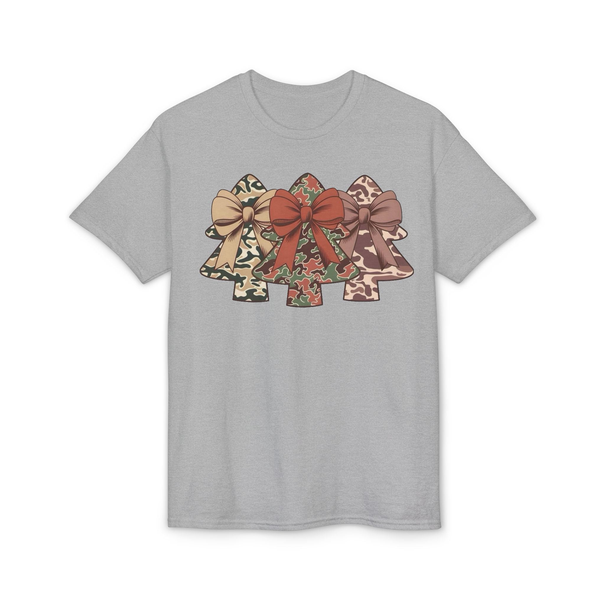 Camo Bow Trees Gildan unisex T-Shirt